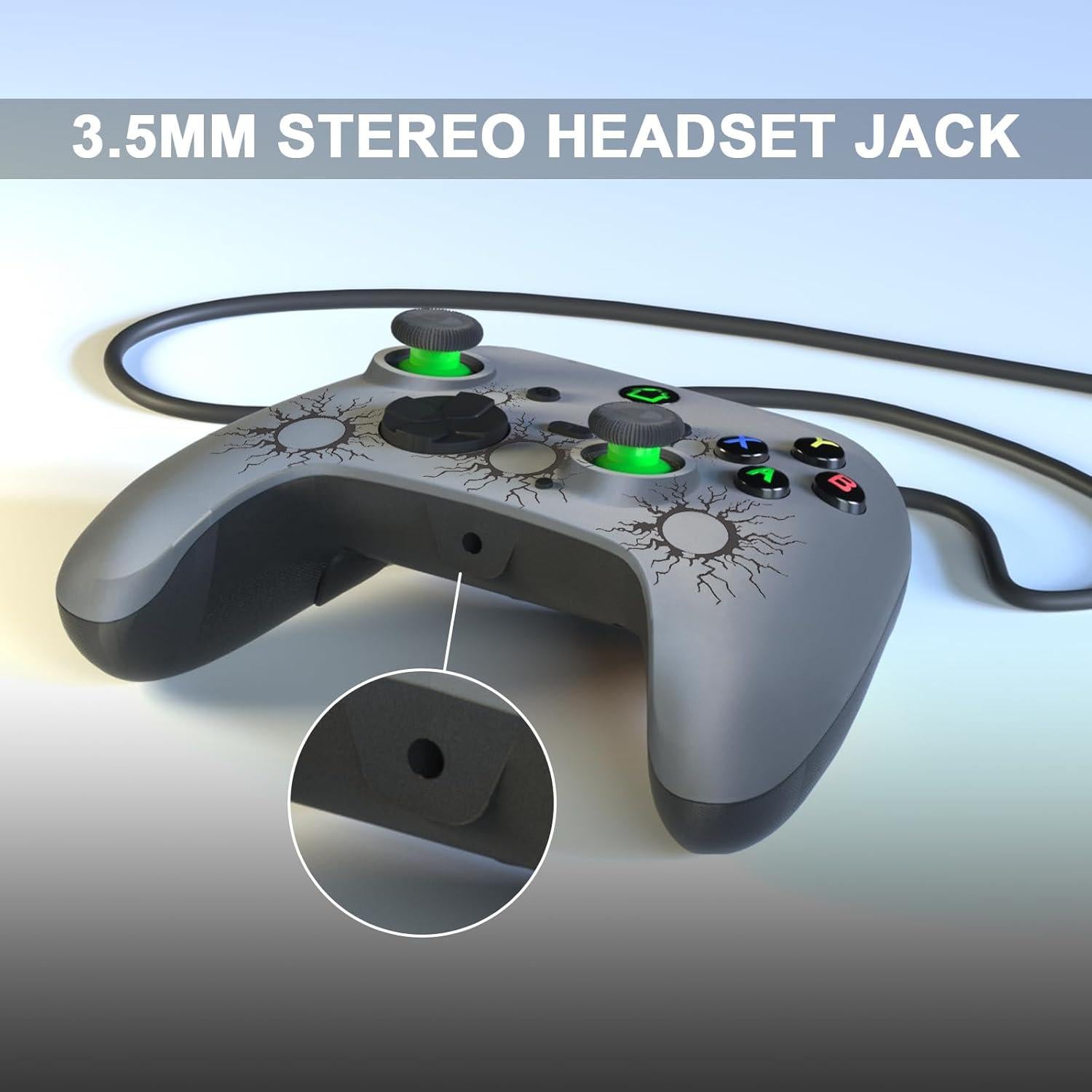 Controlador de Juegos Conwin para PC 10 y Steam, Joystick RGB