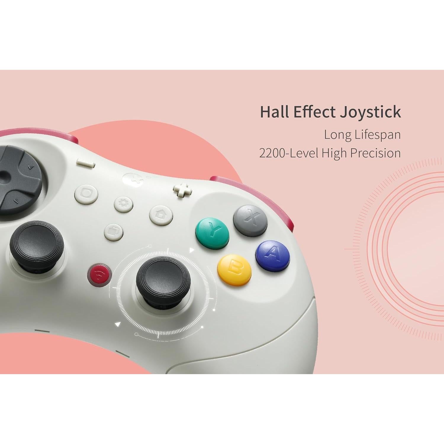 Controlador GuliKit Anti-Drift para Switch Lite/OLED - Joysticks TMR