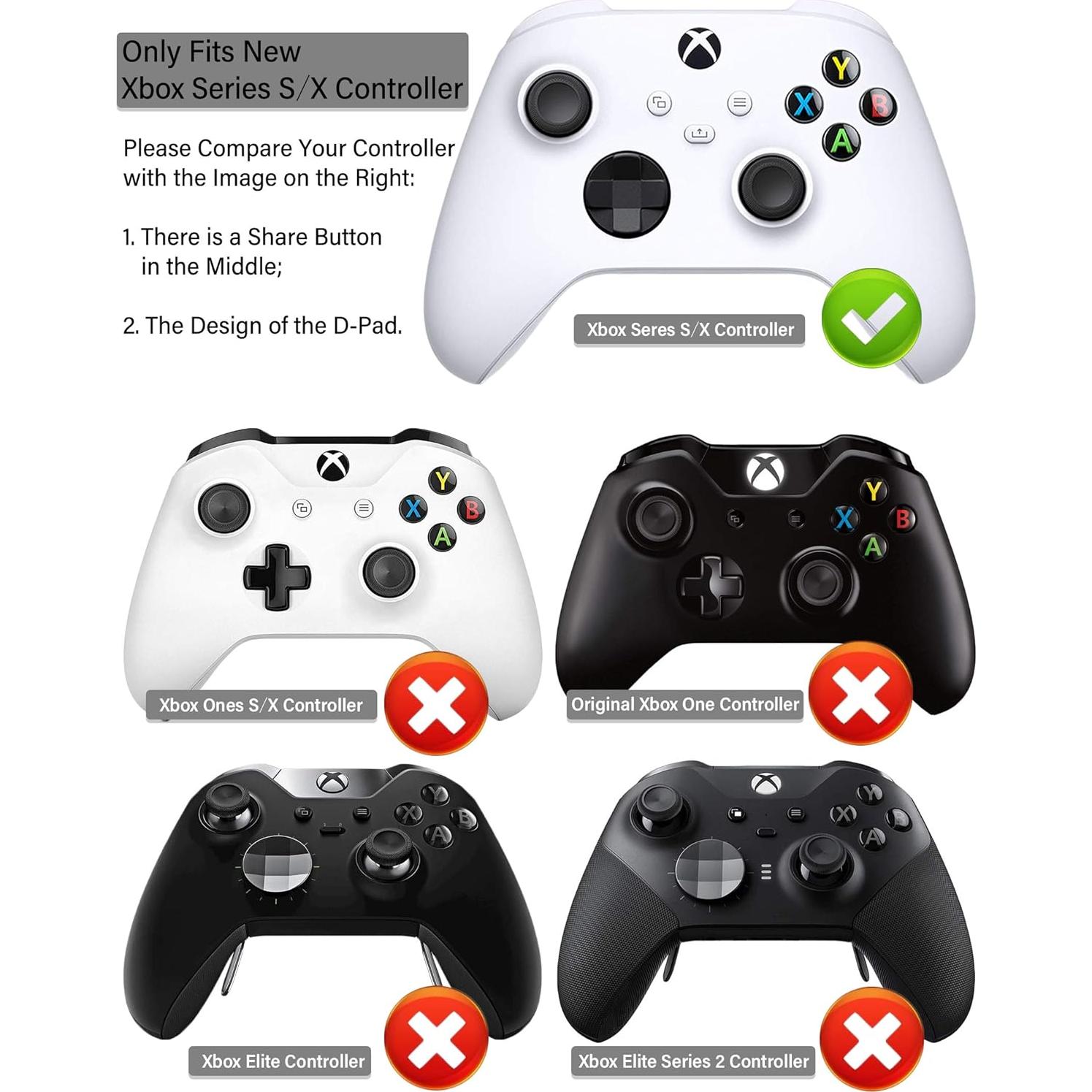 Cubierta de silicona médica para controlador Xbox Series X/S - Verde