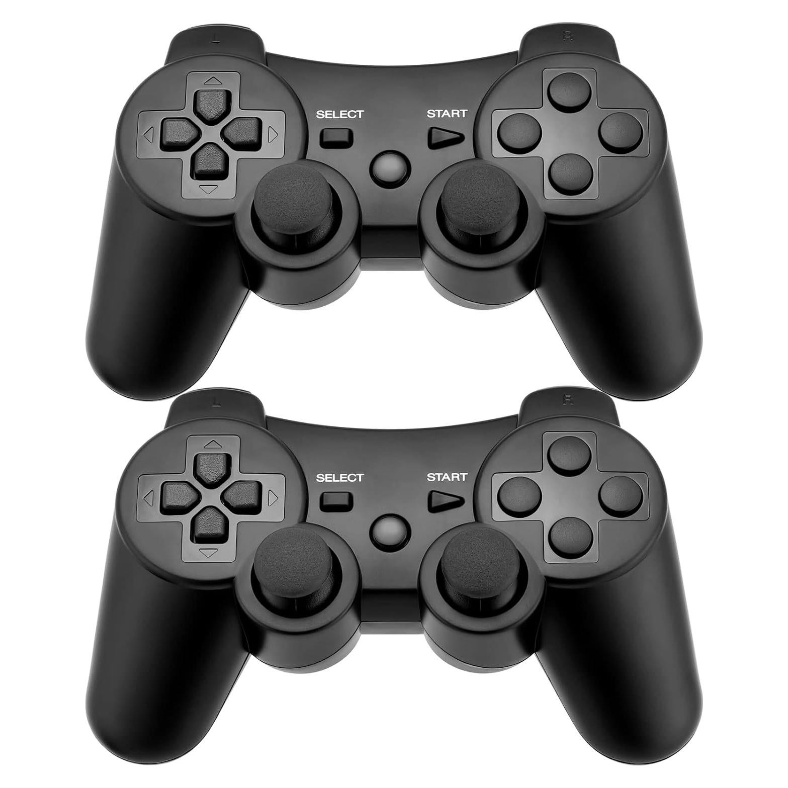 Controladores Inalámbricos PS3 Ceozon - Paquete de 2 con Cables