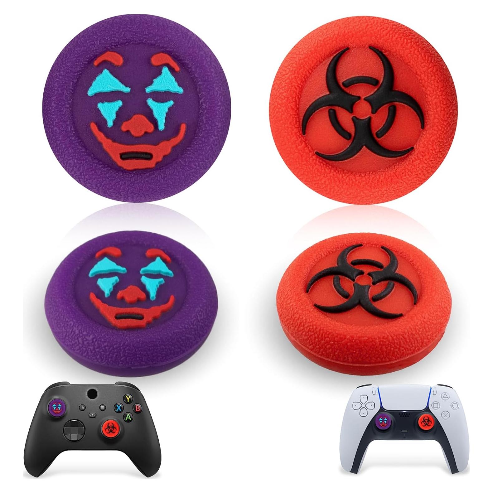 Grips de Pulgar de Silicona SoAegis para Joystick - 4 Piezas