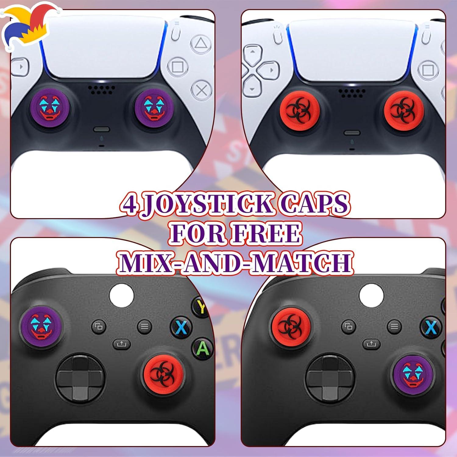 Grips de Pulgar de Silicona SoAegis para Joystick - 4 Piezas