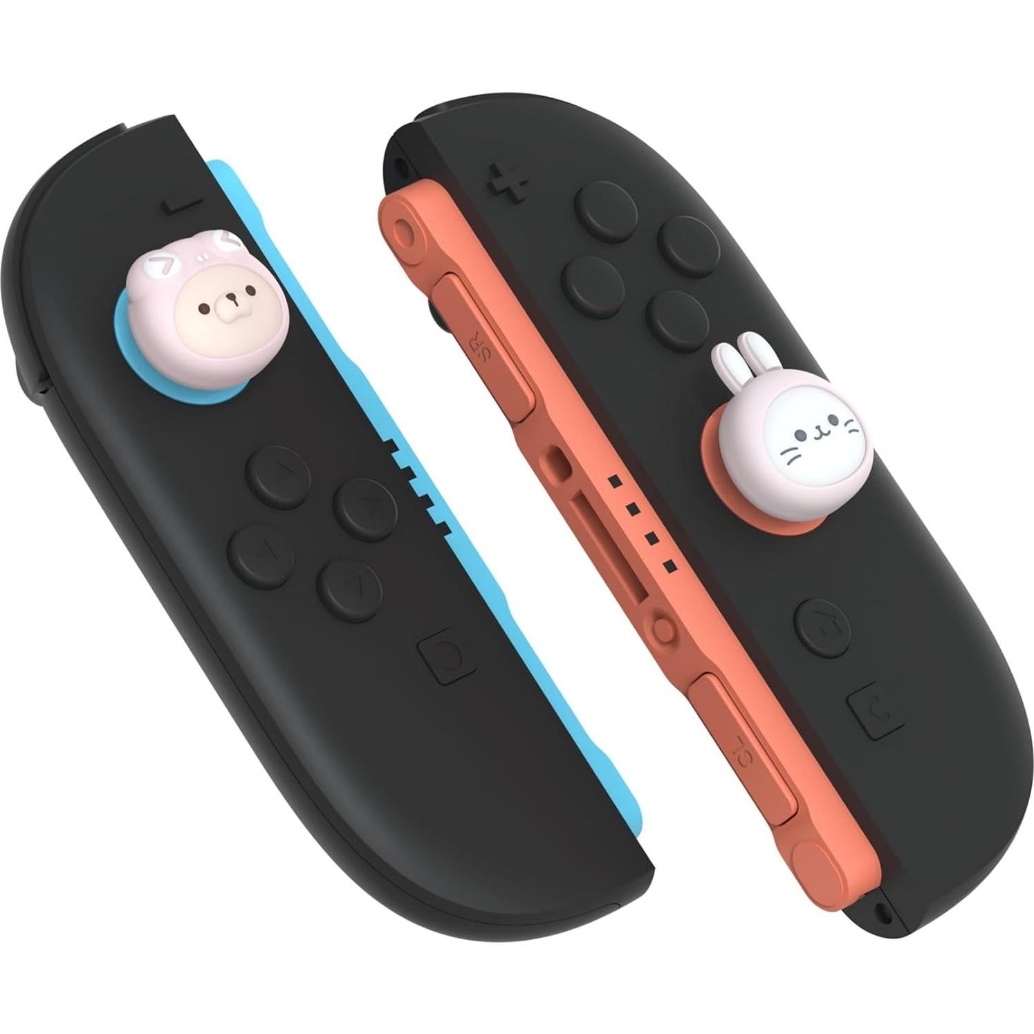 Agarraderas para Pulgares PlayVital para Nintendo Switch 2 - Silicona Kawaii