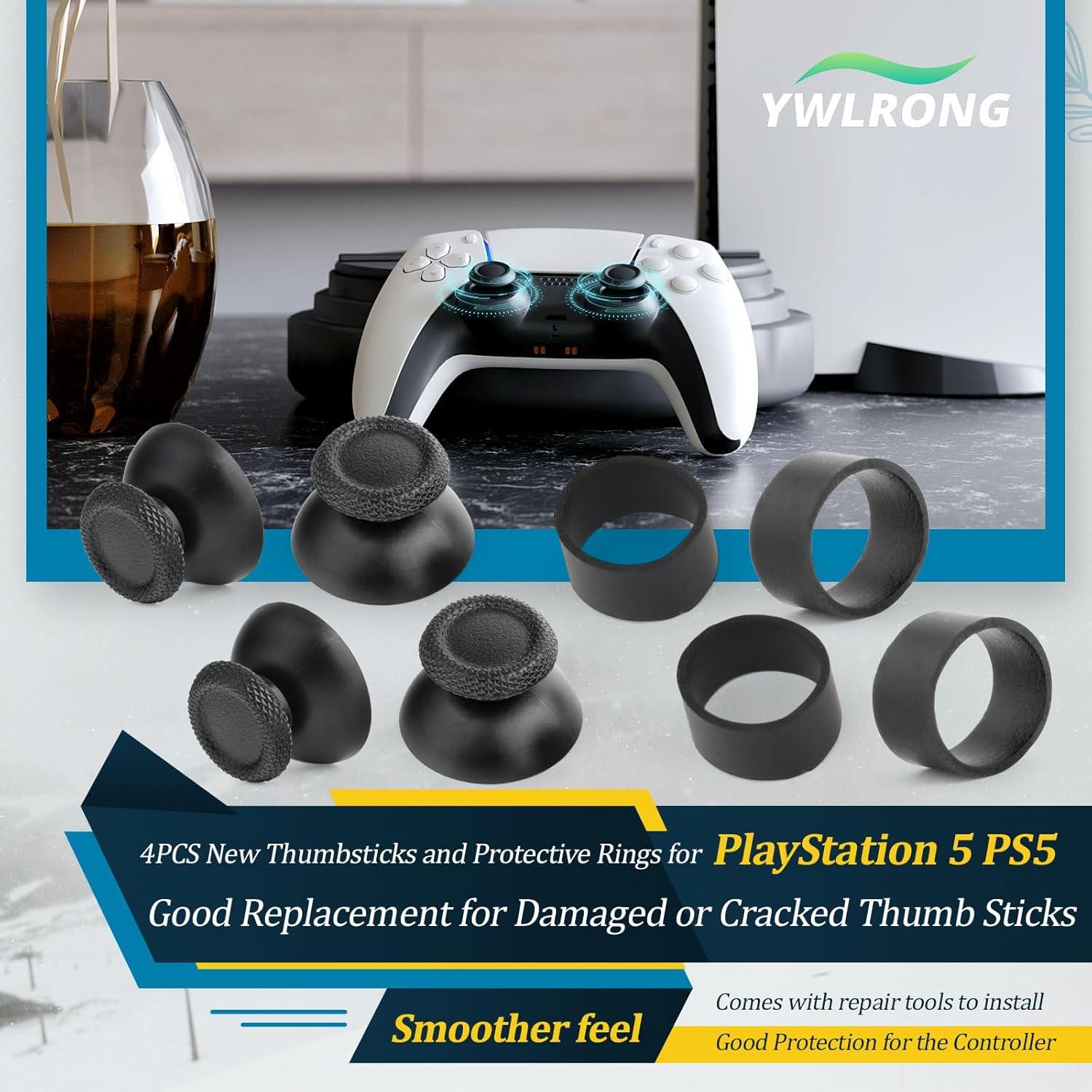 Paquete de 4 Joysticks Electromagnéticos TMR para PS5