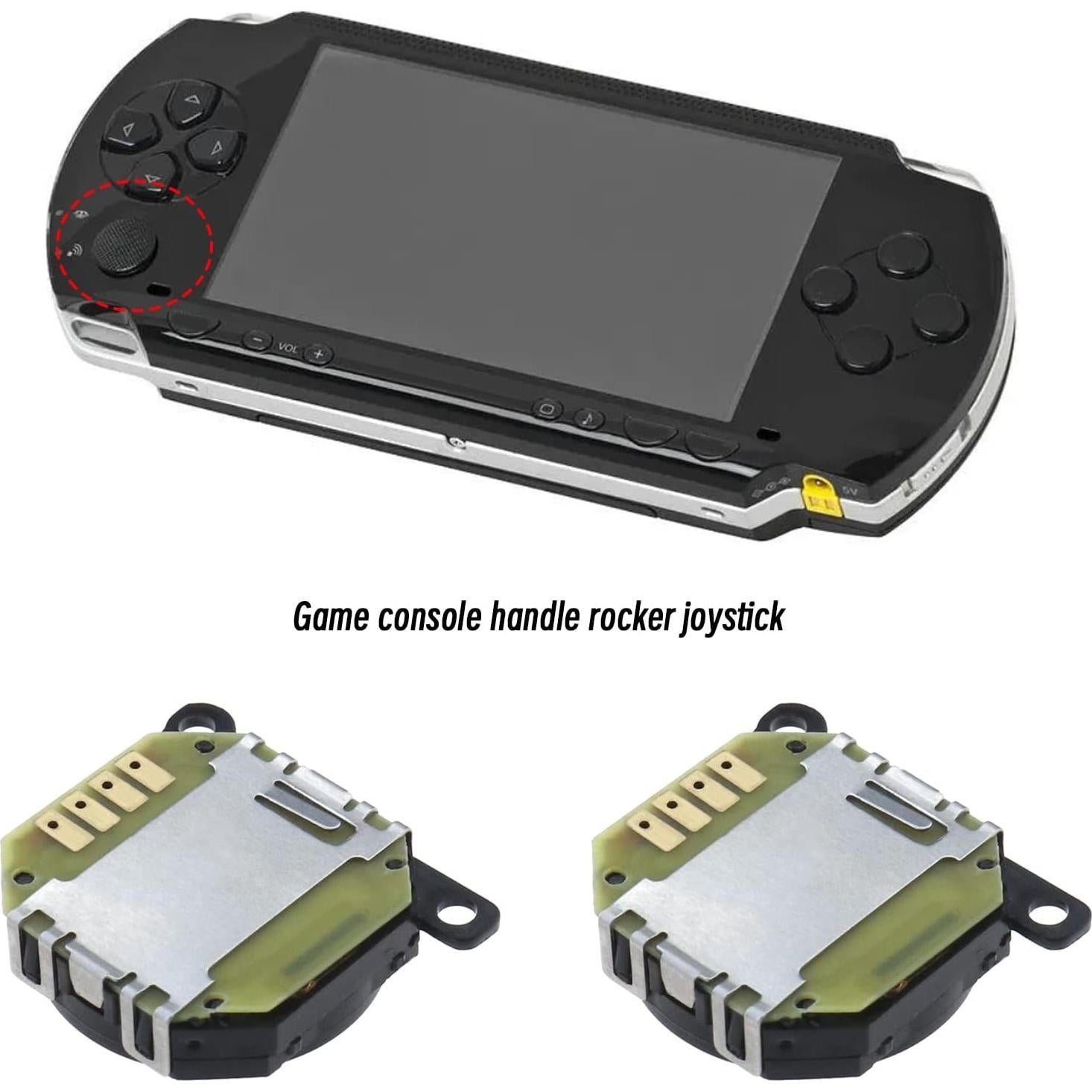 Joystick Analógico 3D ECSiNG para PSP 1000 - 2 Piezas