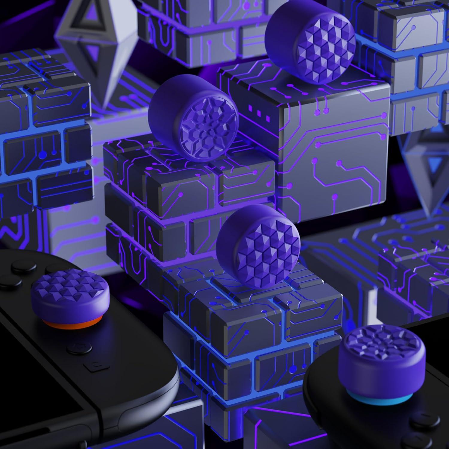 PlayVital Quantum Pro Thumb Grips para Nintendo Switch 2 - 10 Piezas