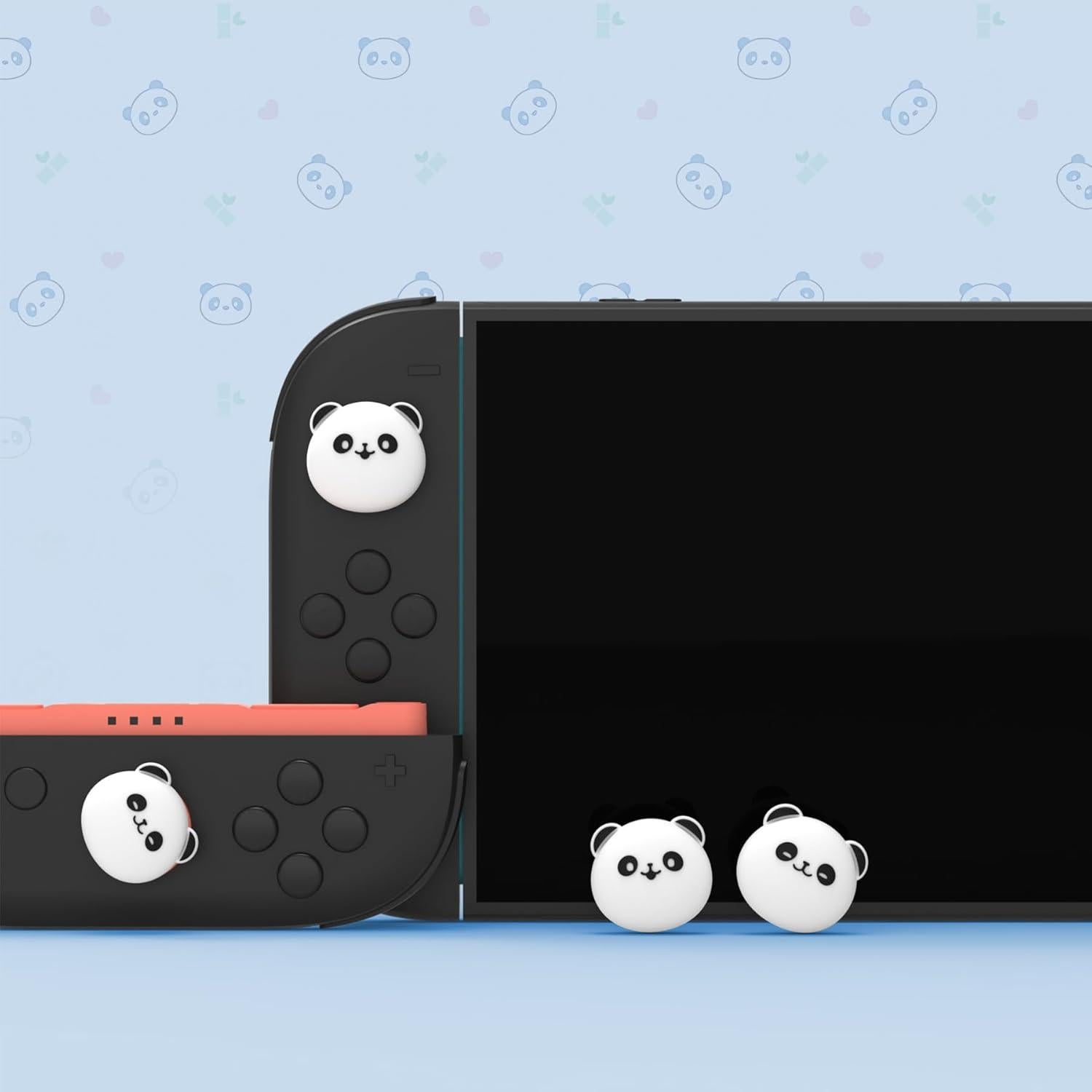 Agarraderas para Pulgares PlayVital para Nintendo Switch 2 - Silicona Kawaii