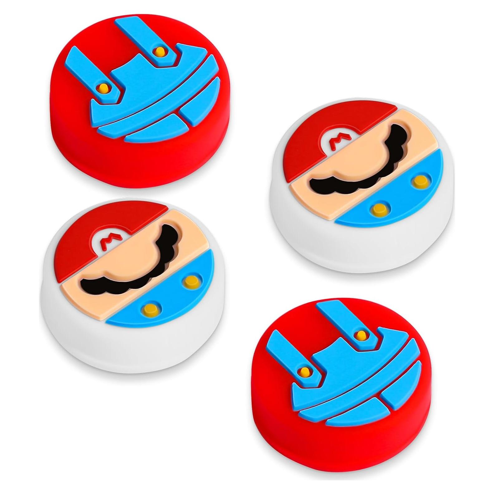 Tapas de Joystick Oqpa para Nintendo Switch 4 Pcs Diseño Kawaii