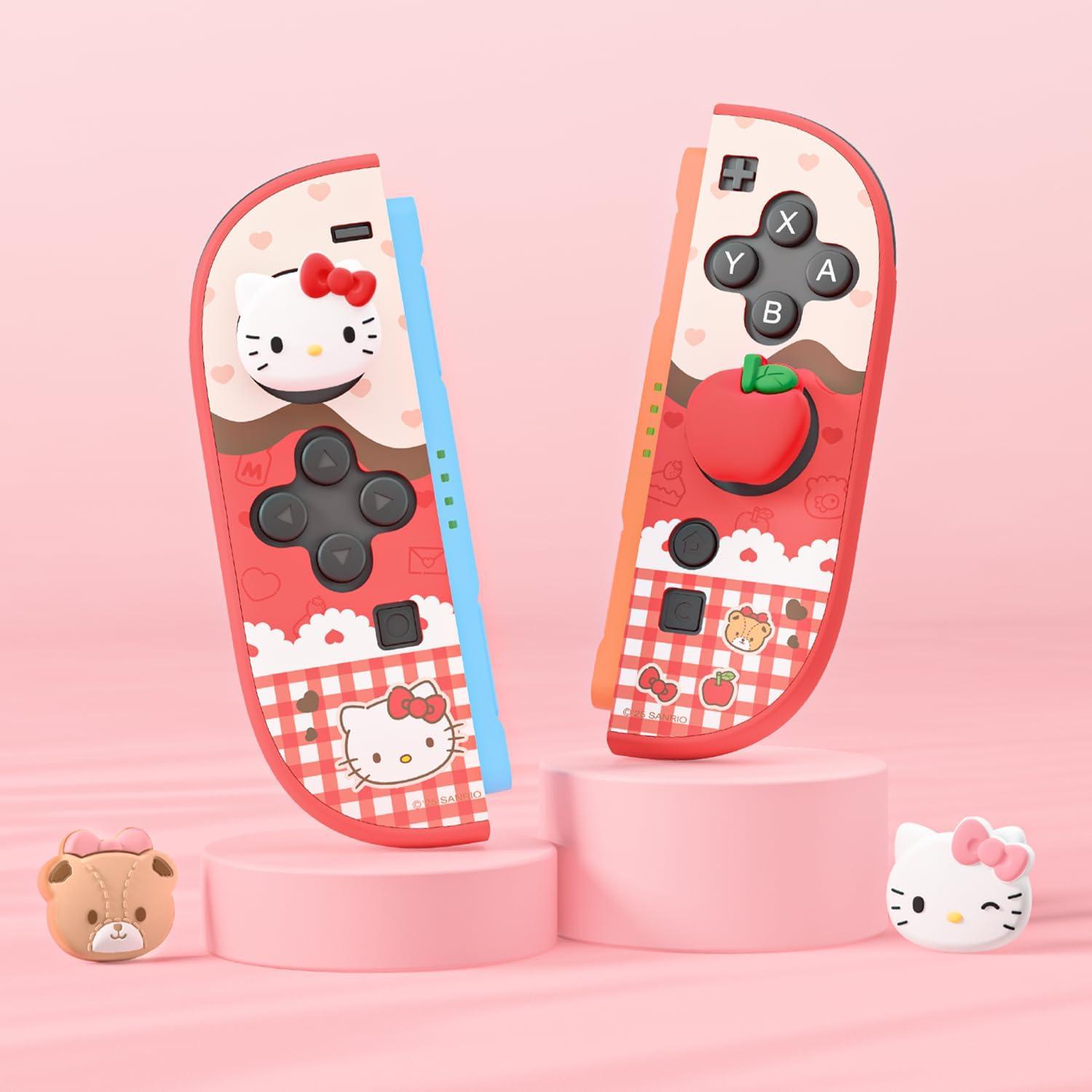 Tapas de Joystick de Silicona Kuitmor para Switch 2 - 4pcs Gato