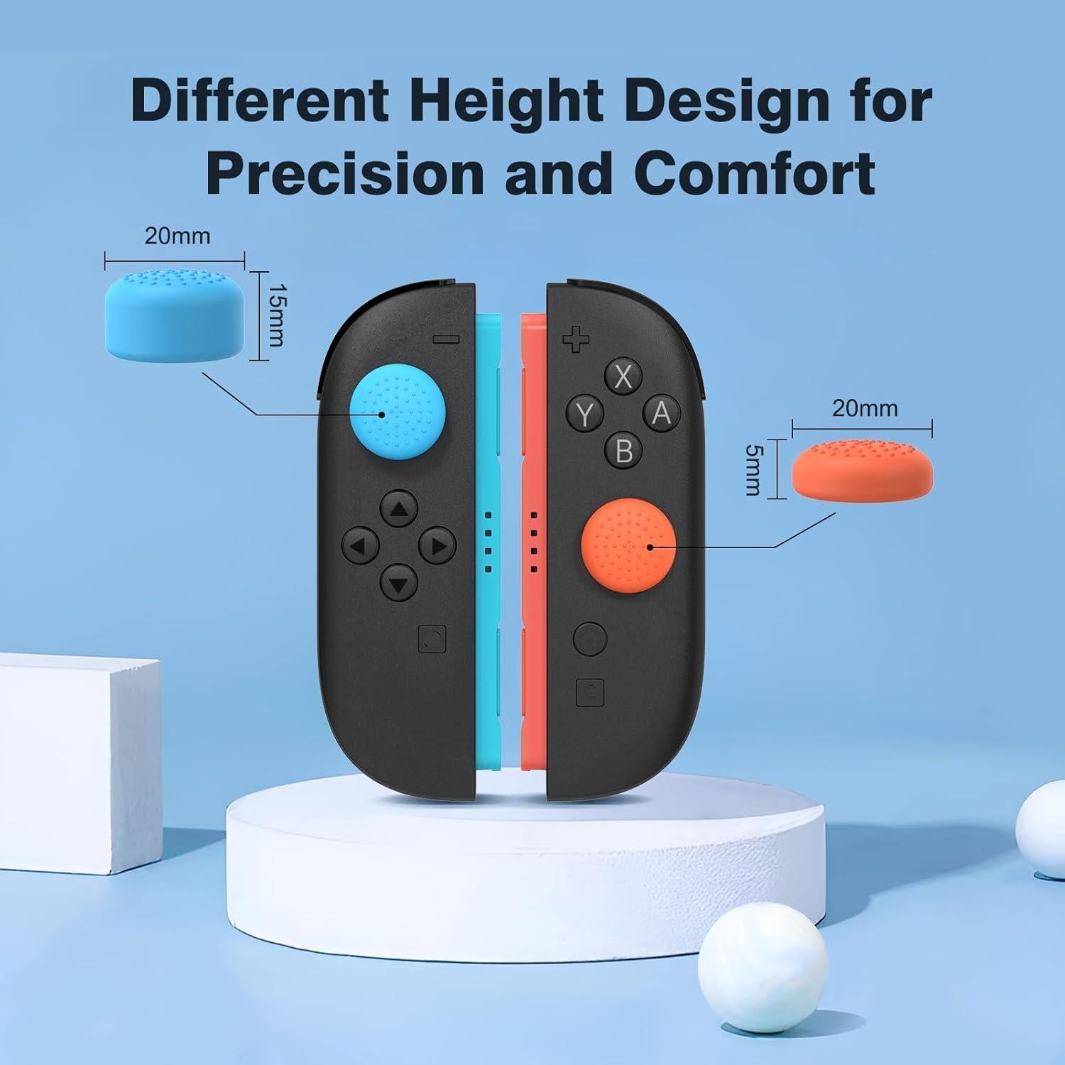 Agarraderas WEOTOO para Nintendo Switch 2 - Paquete de 8