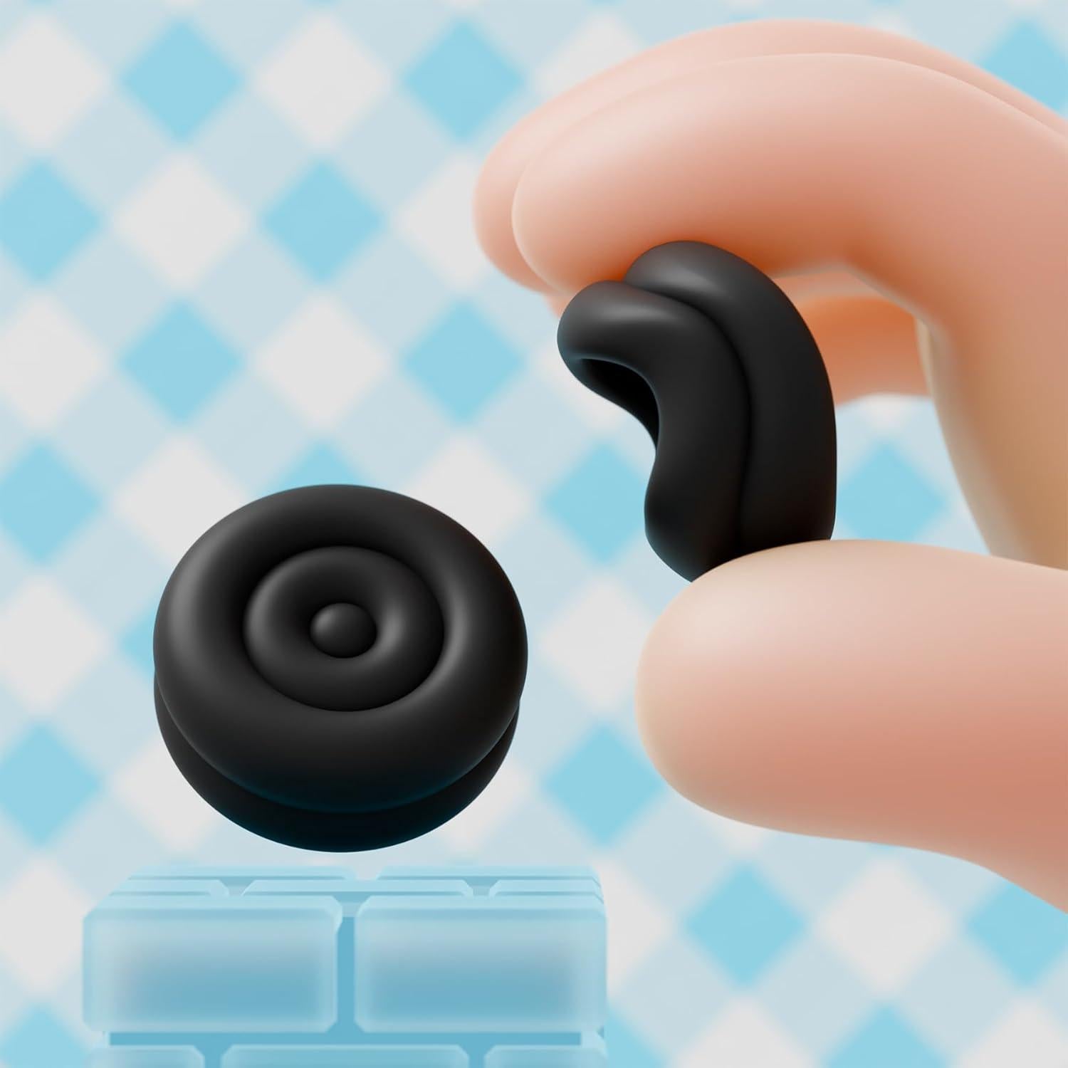 Tapas de Almohadilla para Pulgares PlayVital para Switch 2 - 4 Pack