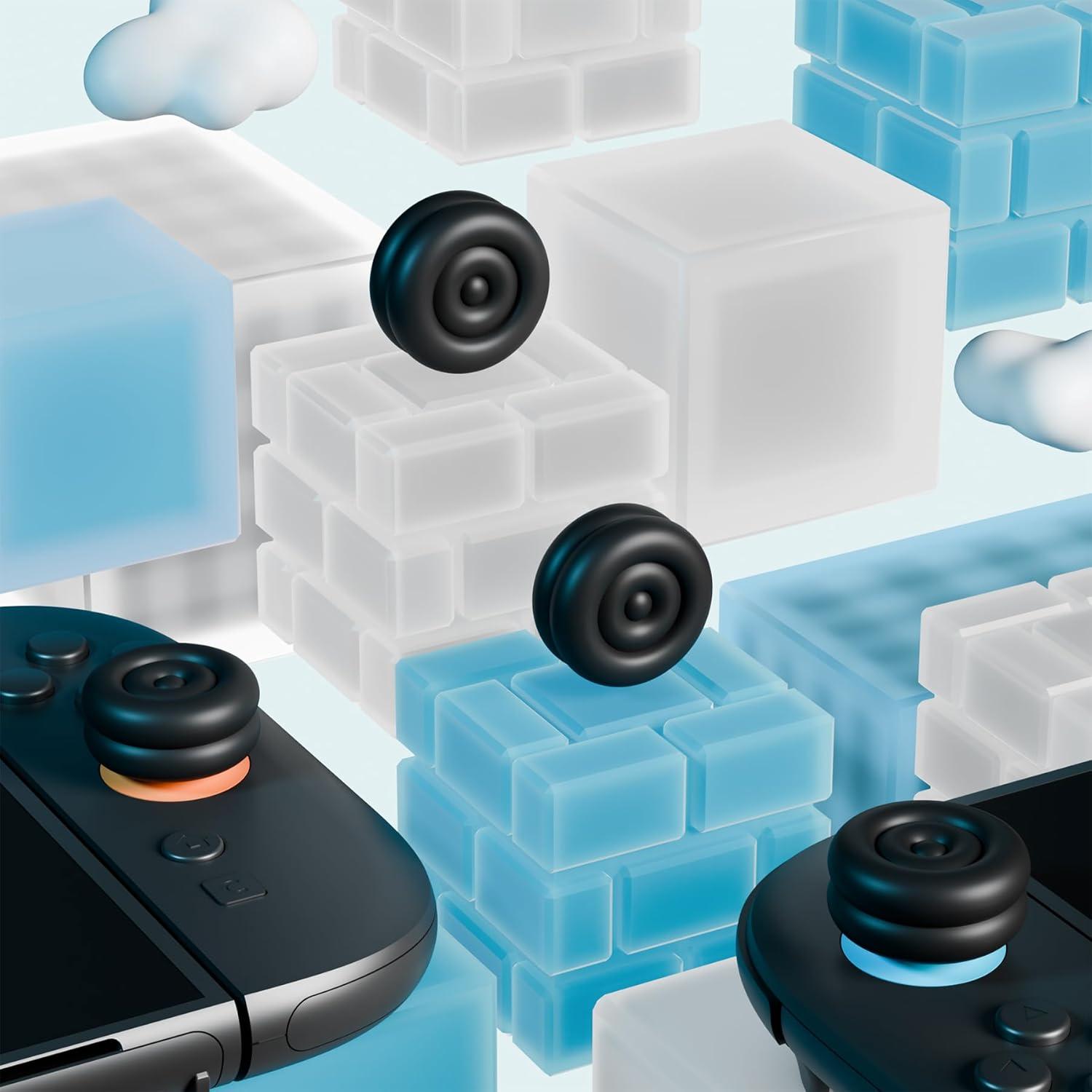 Tapas de Almohadilla para Pulgares PlayVital para Switch 2 - 4 Pack