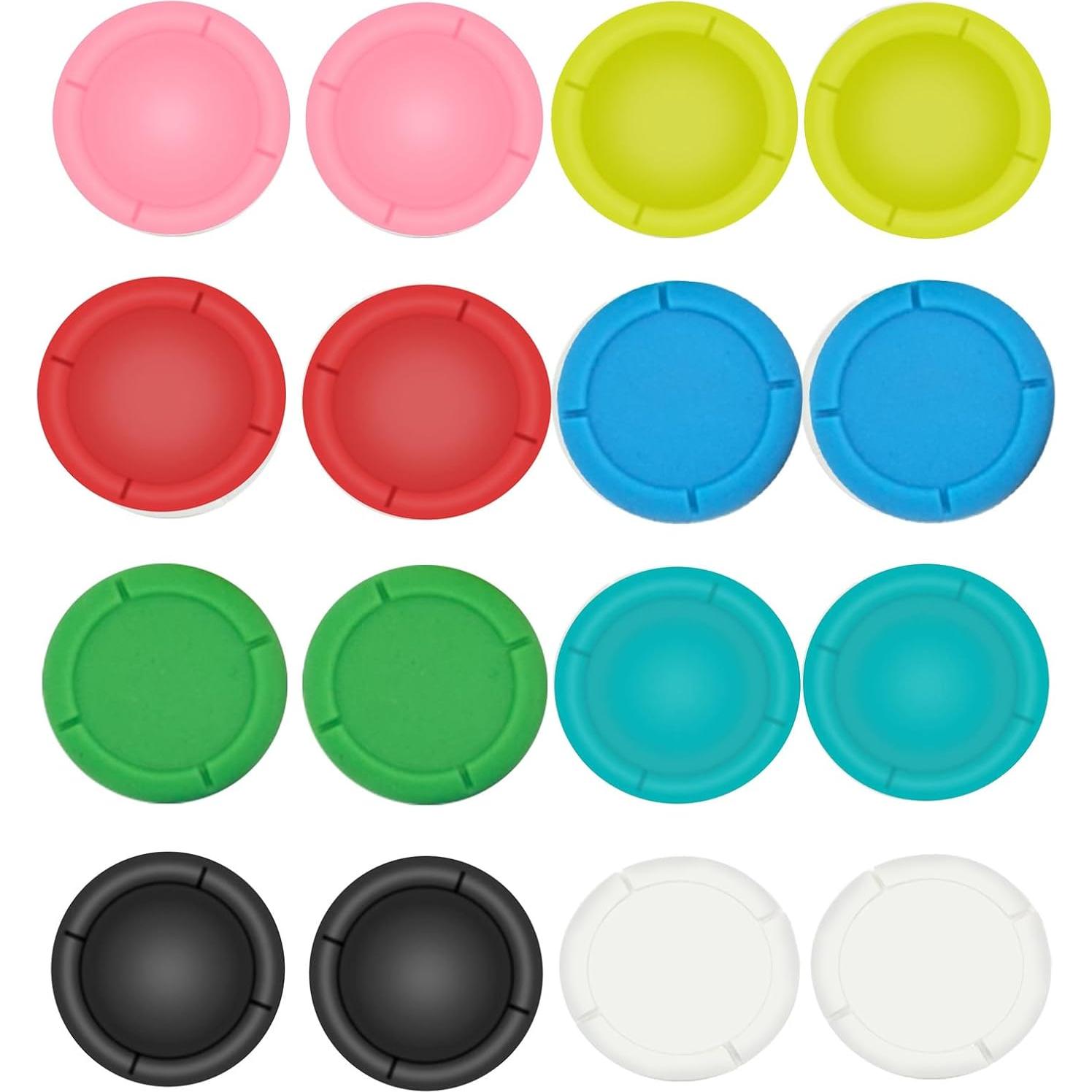 12 Empuñaduras de Silicona para Joystick Nintendo Switch CTHTBZ