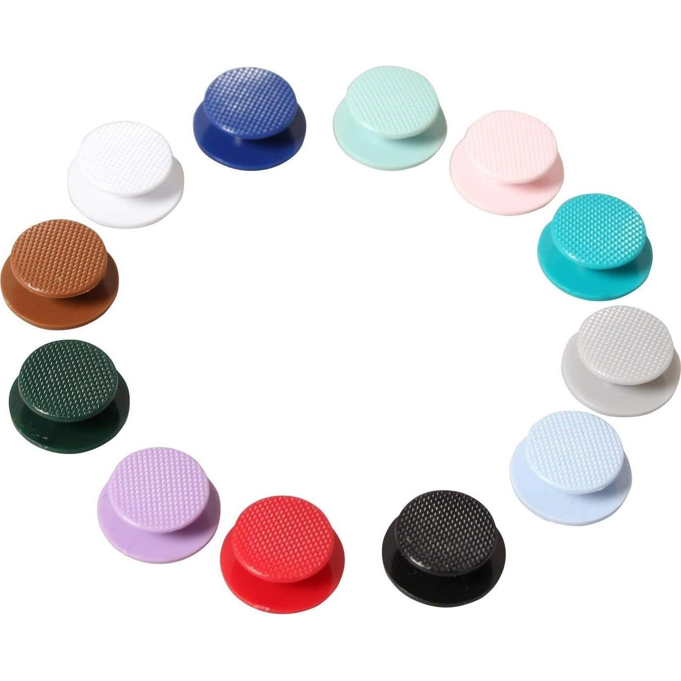 Tapa de Joystick Analógico JMXLDS para PSP 2000 3000 - 2 Pcs Negro