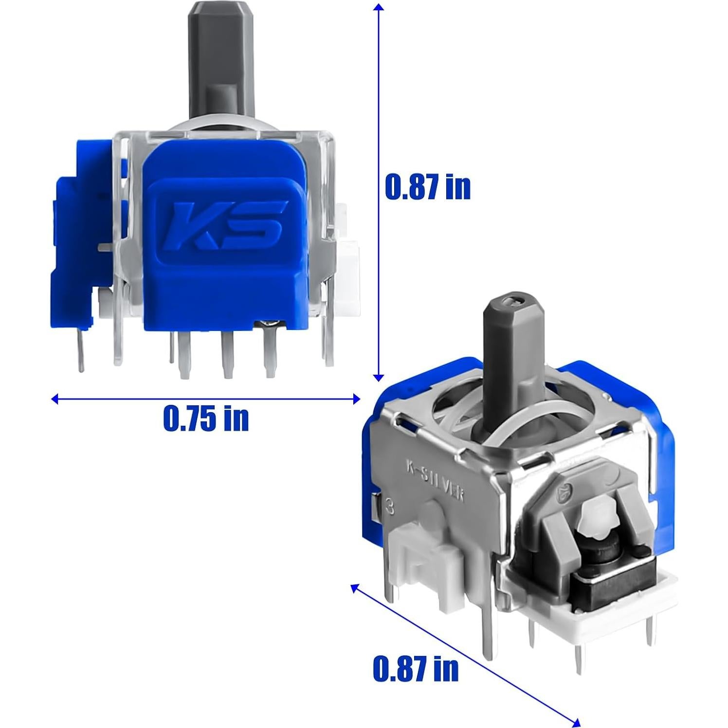 Joystick de Efecto Hall Ceozon para PS5 - Paquete de 2