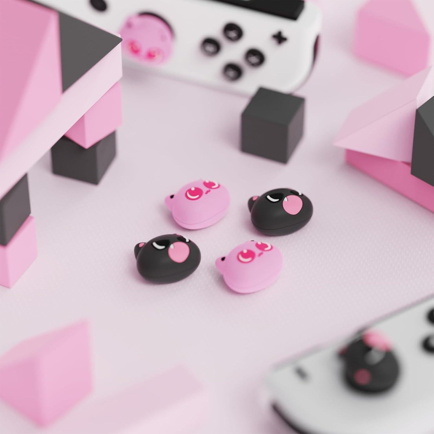 Tapas de Almohadilla para Pulgar PlayVital para Nintendo Switch