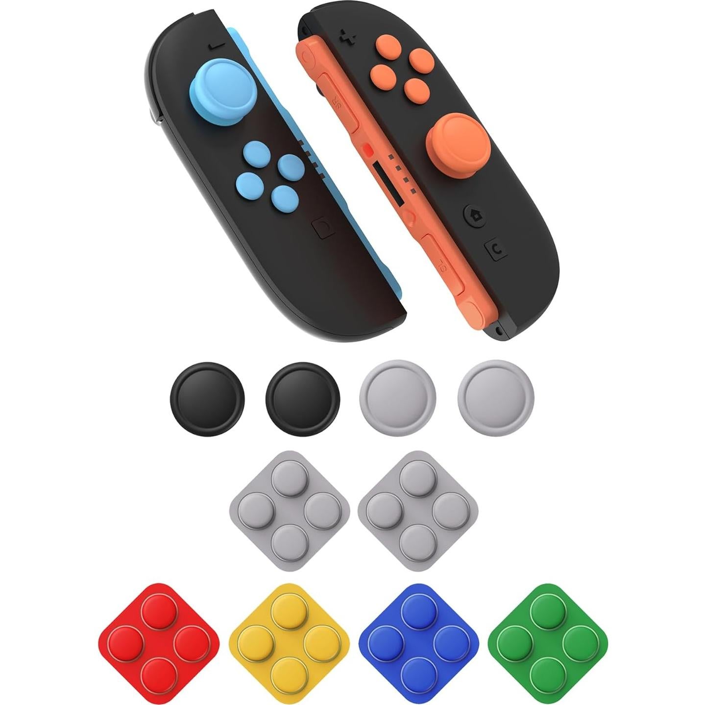 Tapas de Botones y Joystick PlayVital para Nintendo Switch 2