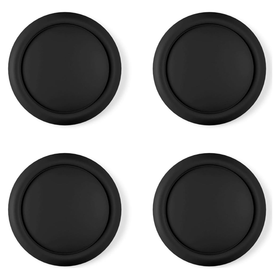 Tapas de Pulgar PlayVital para Nintendo Switch 2 - 4 Piezas Silicona Negra