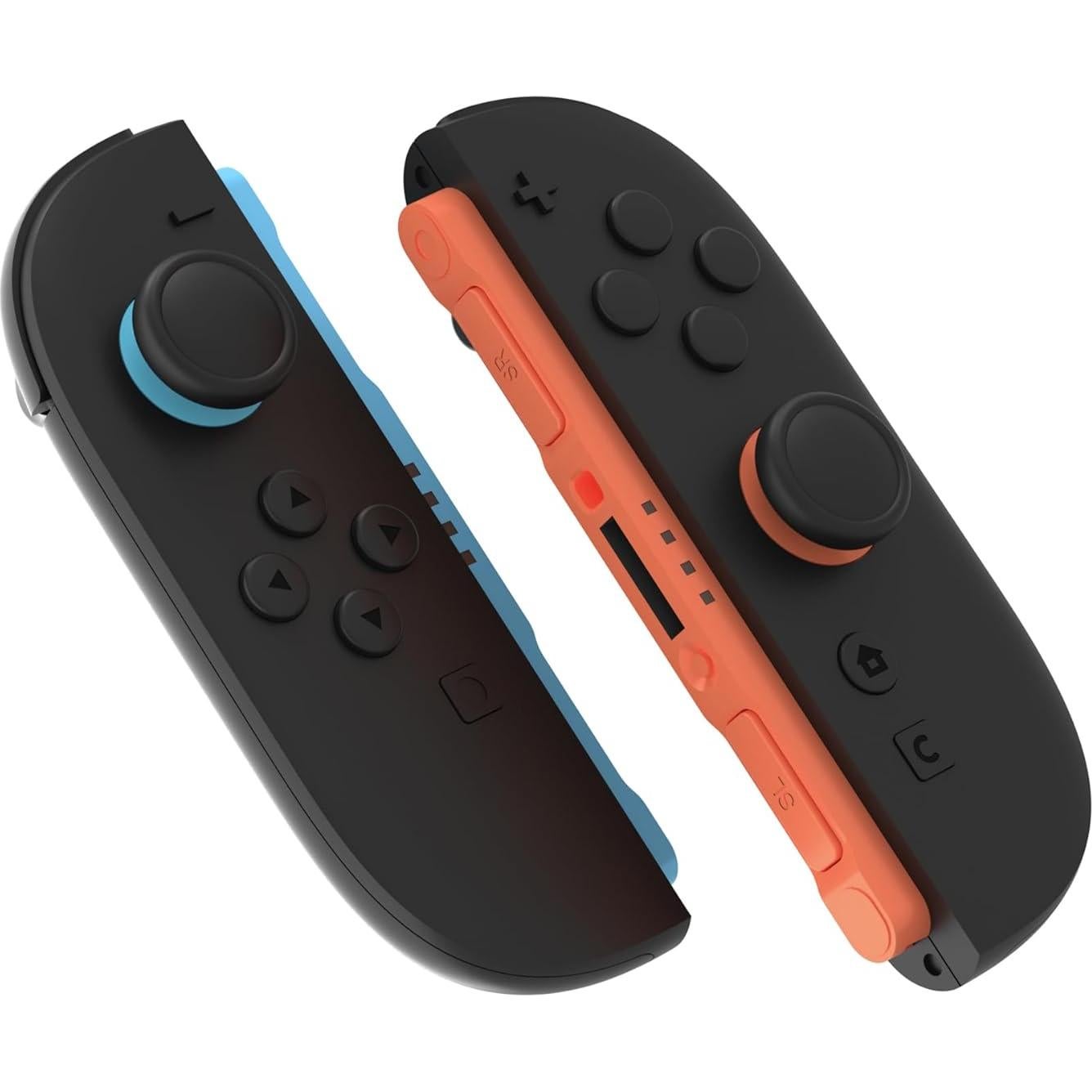 Tapas de Pulgar PlayVital para Nintendo Switch 2 - 4 Piezas Silicona Negra