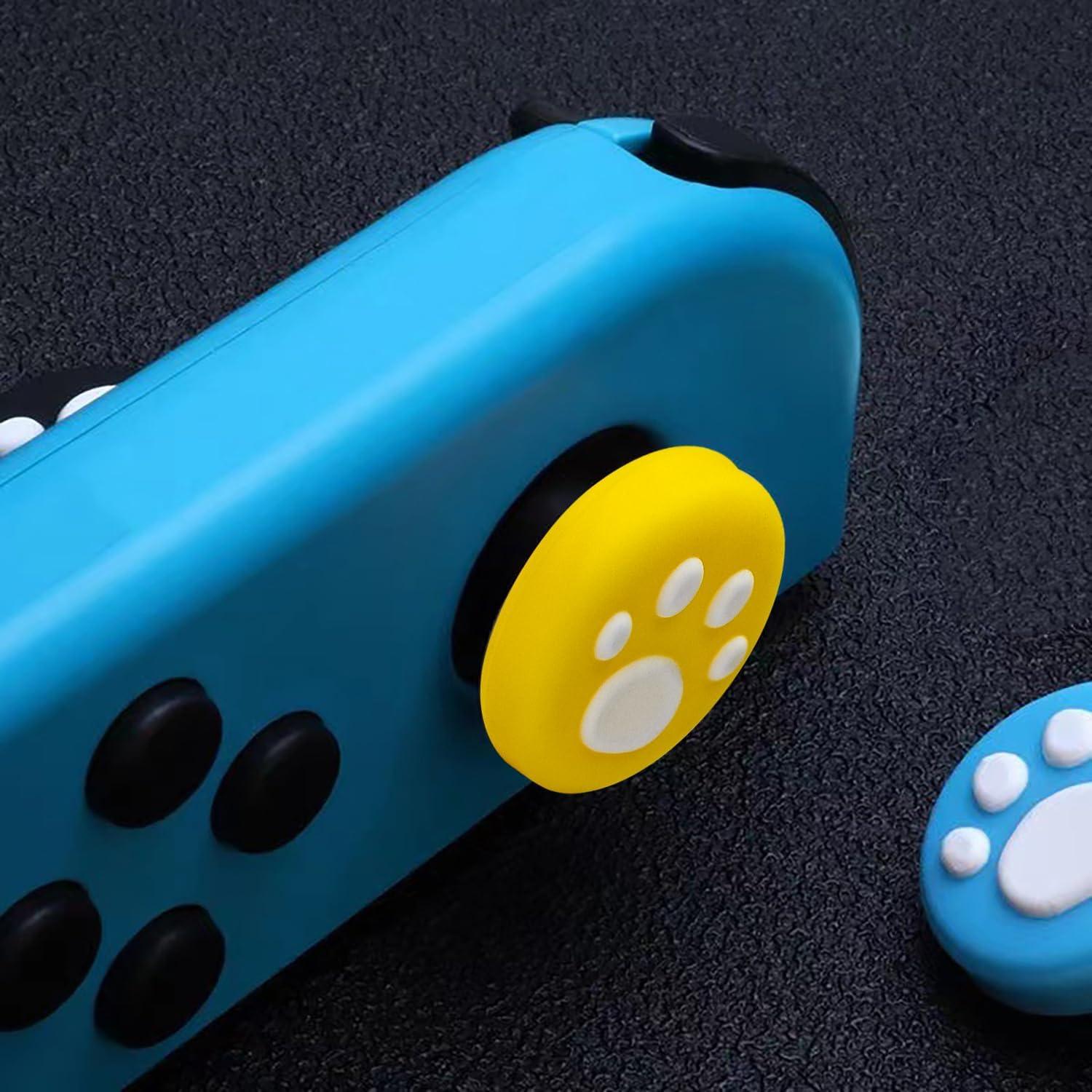 18 Tapas de Pulgar Silicona Yeconire para Nintendo Switch