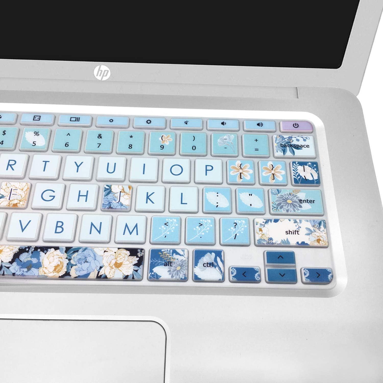 Funda de Teclado HP Chromebook 11.6" y 14" Peonía