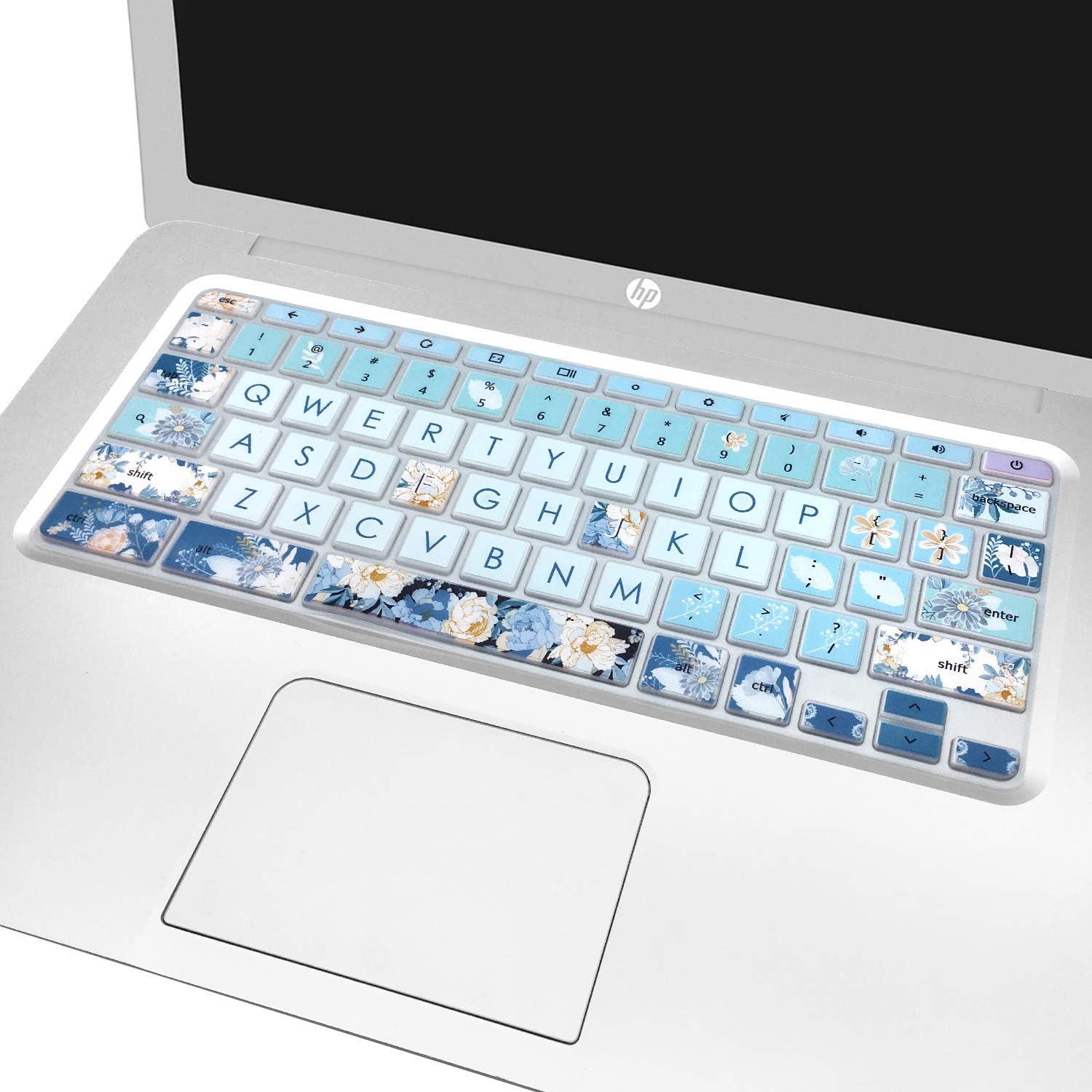 Funda de Teclado HP Chromebook 11.6" y 14" Peonía
