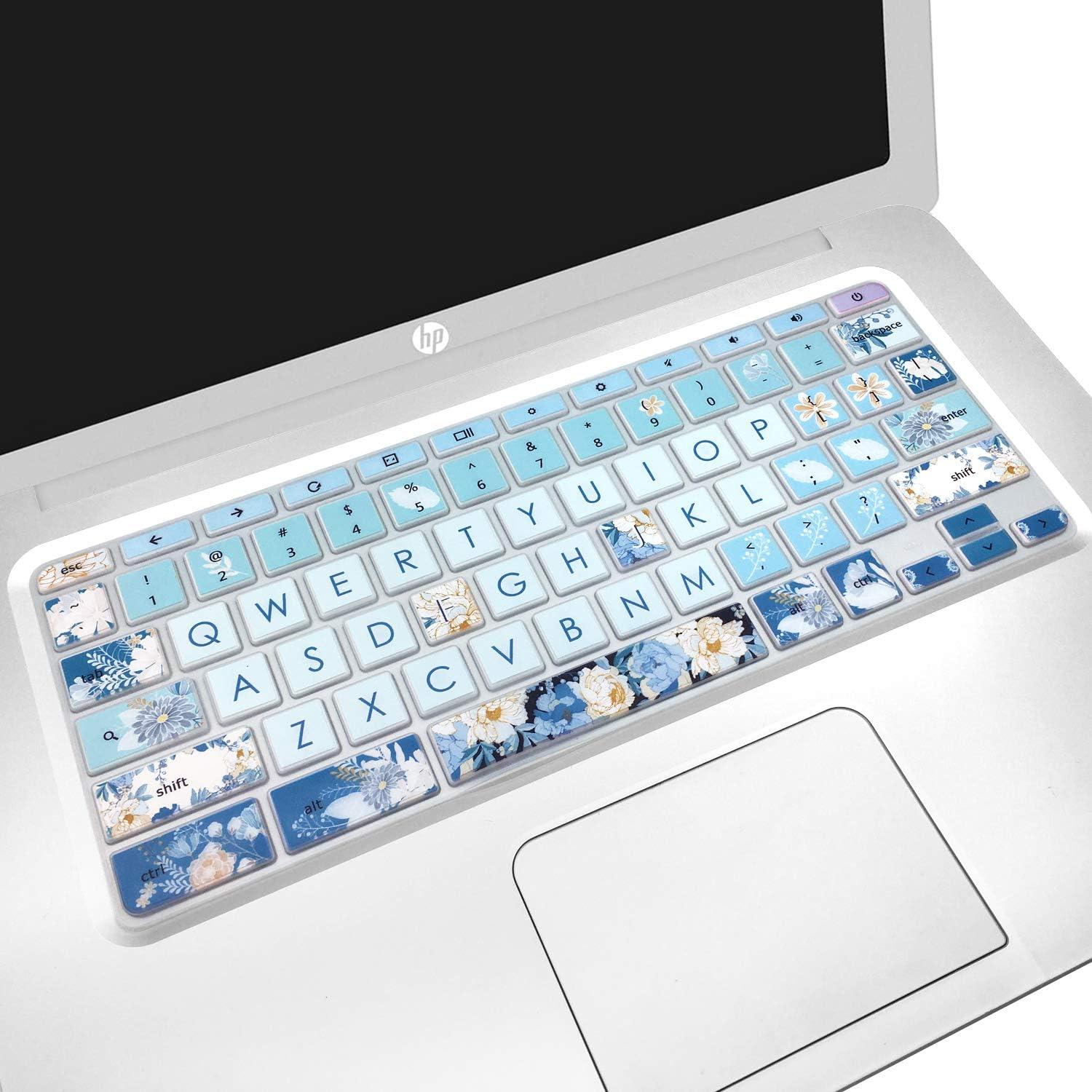 Funda de Teclado HP Chromebook 11.6" y 14" Peonía