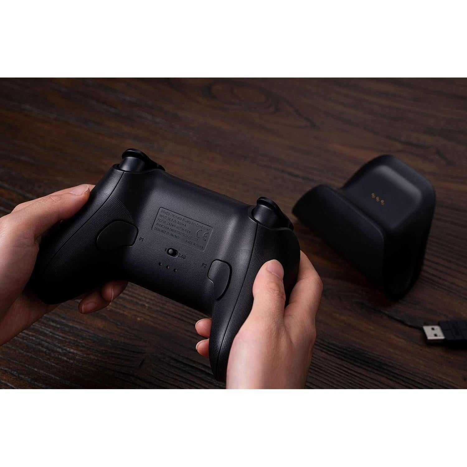 Controlador Bluetooth 8Bitdo con Base de Carga para Switch y PC