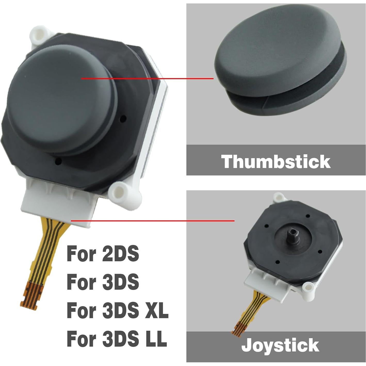 Reemplazo Joystick SunDiss para Nintendo 2DS/3DS/3DS XL