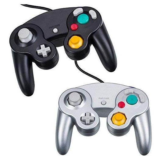 Lote de 2 Controladores Joysticks para GameCube Mars Devices