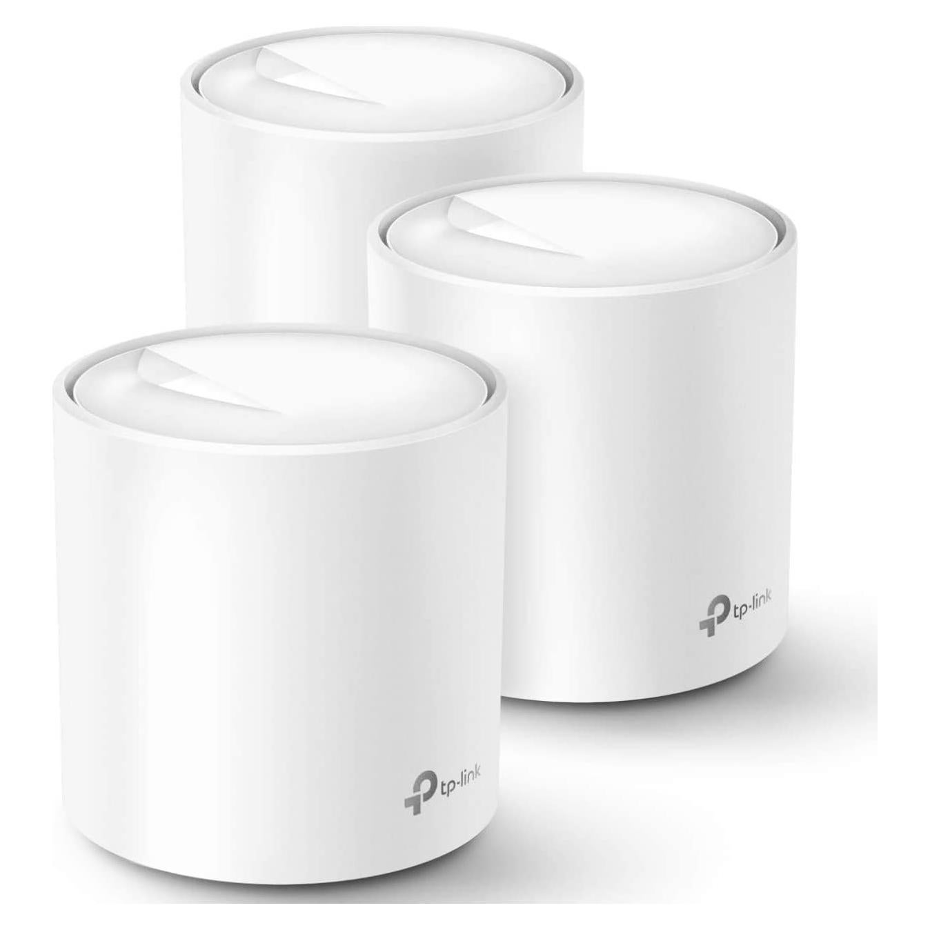 TP-Link Deco X20 WiFi 6 Mesh - Cubre 538 m², Paquete de 3