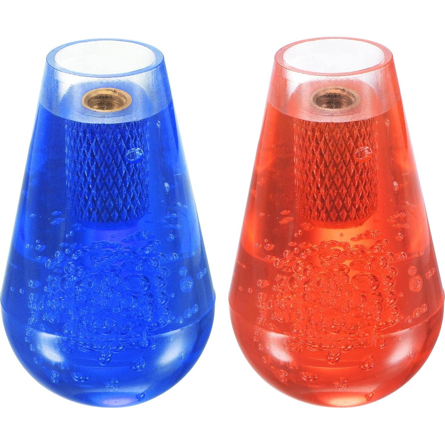 Mango de Joystick Ovalado uxcell 52mm Rojo Azul para Arcade