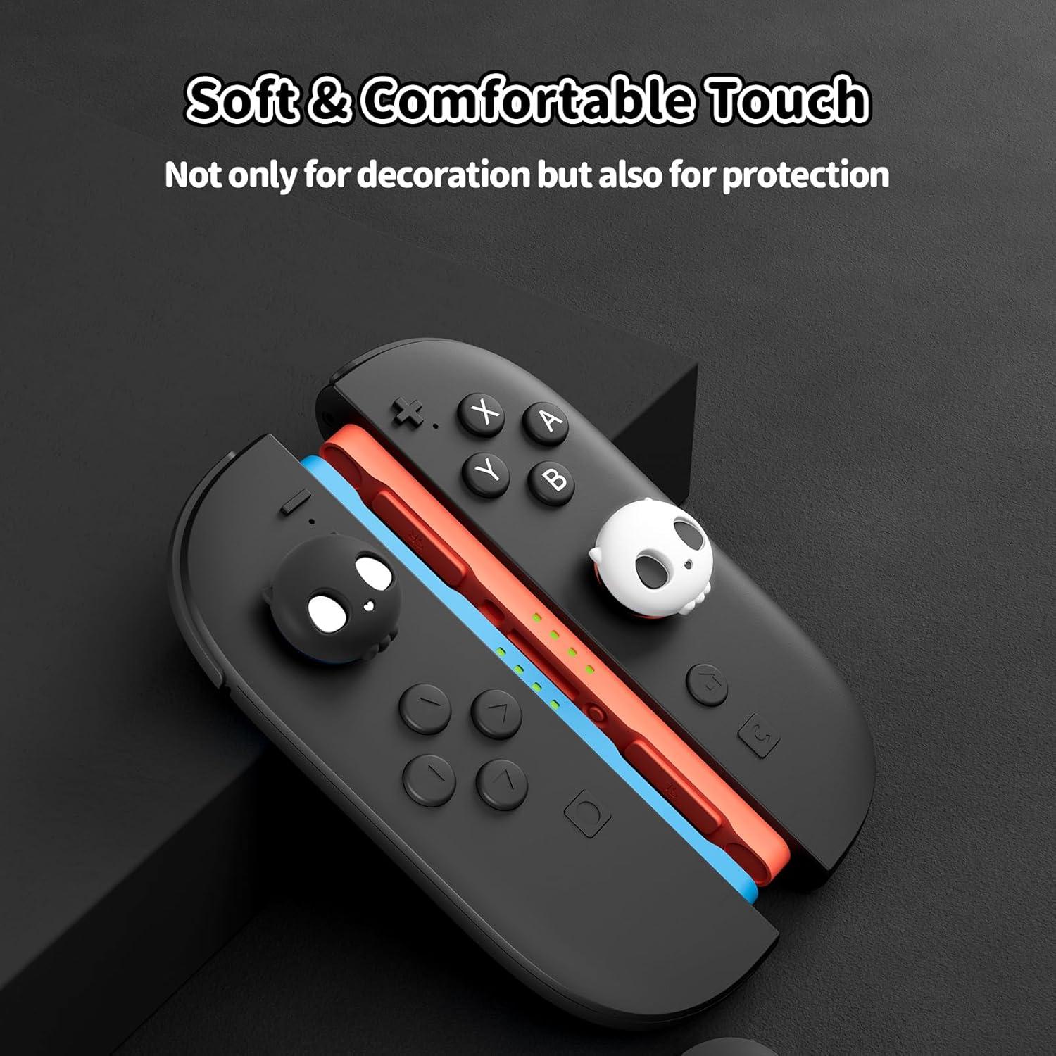 Tapas de Joystick GeekShare Calavera para Nintendo Switch 2 - 4 Piezas