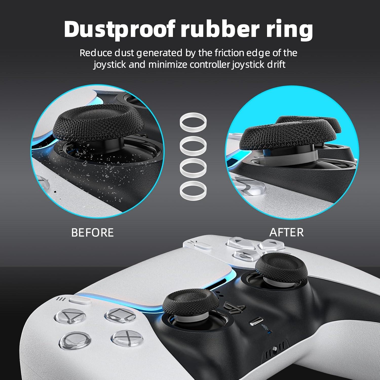 Funda de Silicona Antideslizante ECHZOVE para Controlador PS5