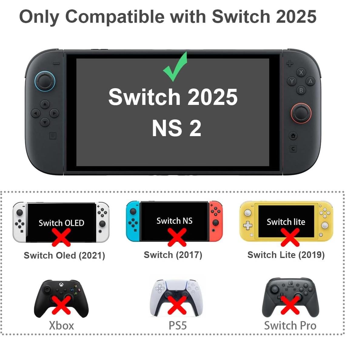 Empuñaduras para Pulgar CasosexploreLab para Nintendo Switch 2 - 4 Tapas de Joystick Silicona Floral