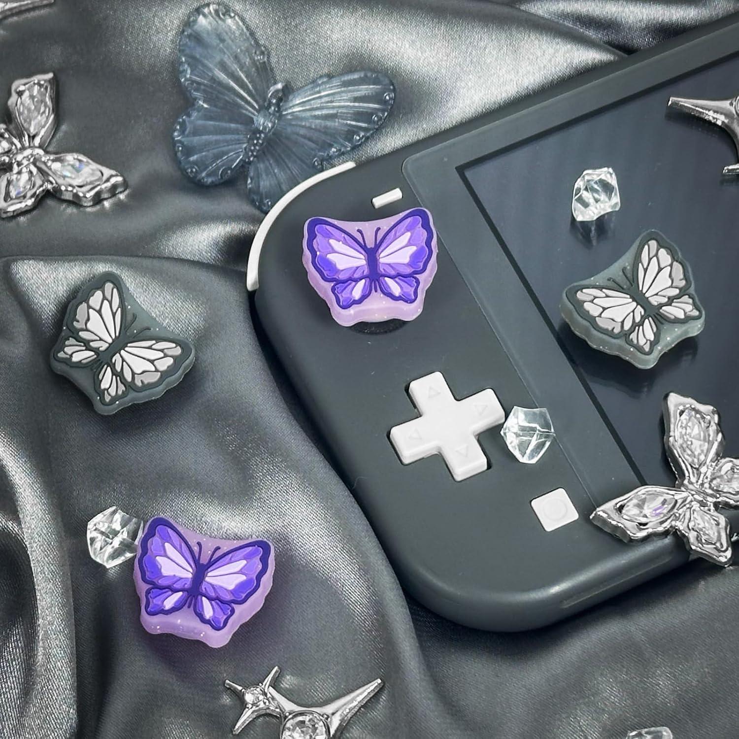 Tapas de agarre de pulgar BUNBOO para Joycon Nintendo Switch 4PCS