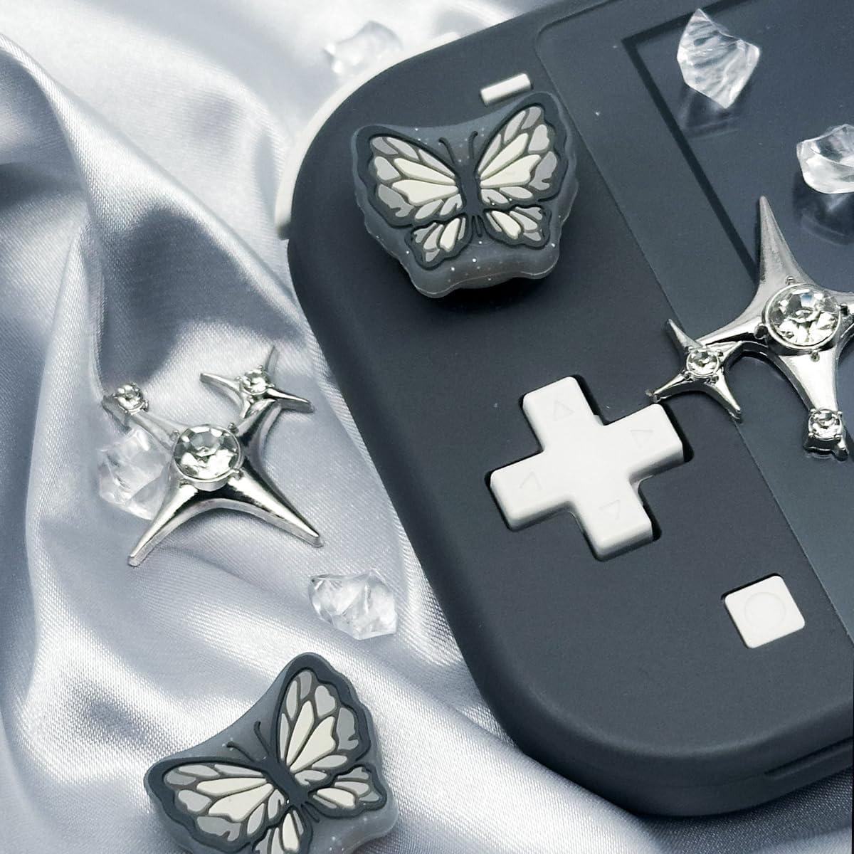 Tapas de agarre de pulgar BUNBOO para Joycon Nintendo Switch 4PCS