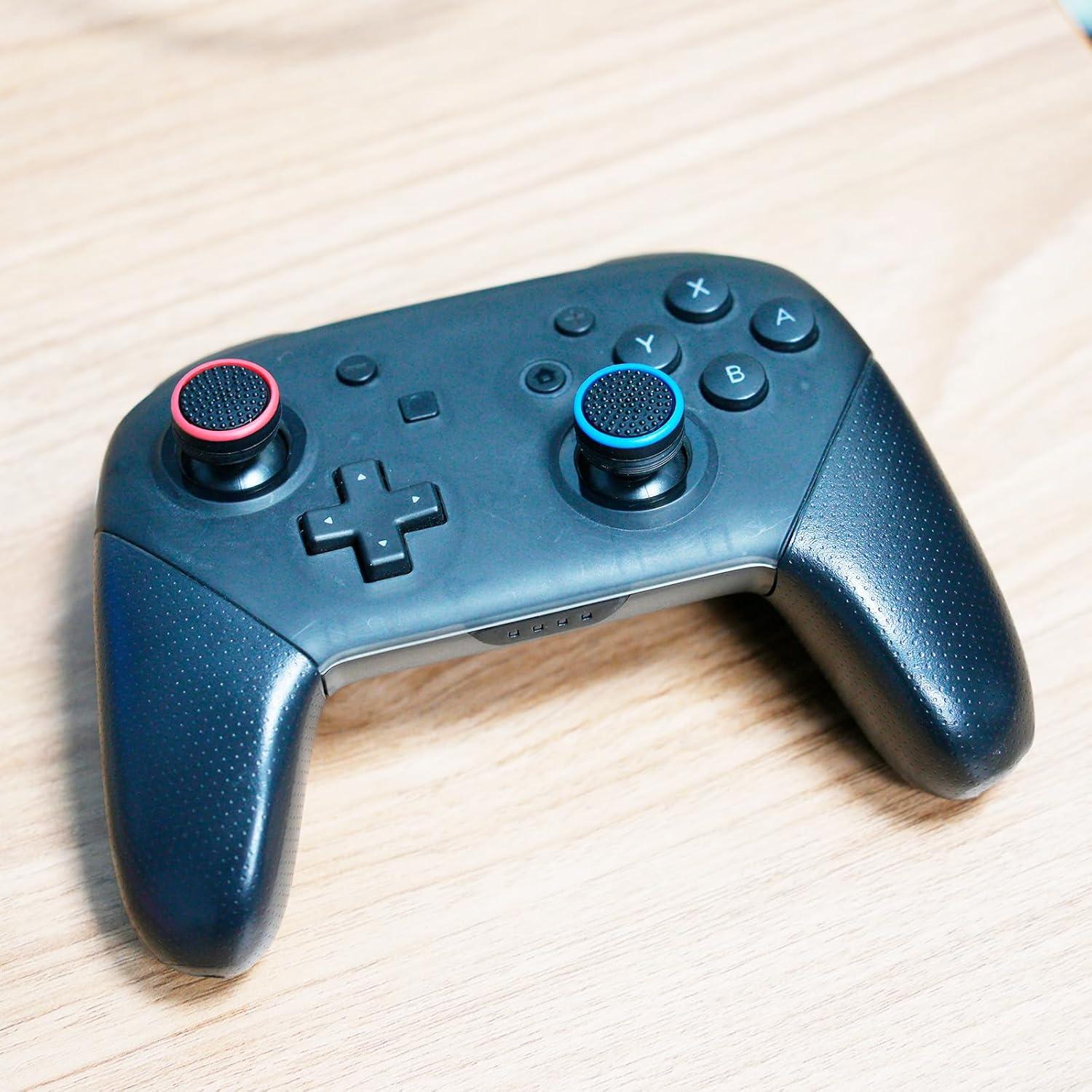 20 Tapas de Agarre de Pulgar Silicona CDHKOZ para Joy Con