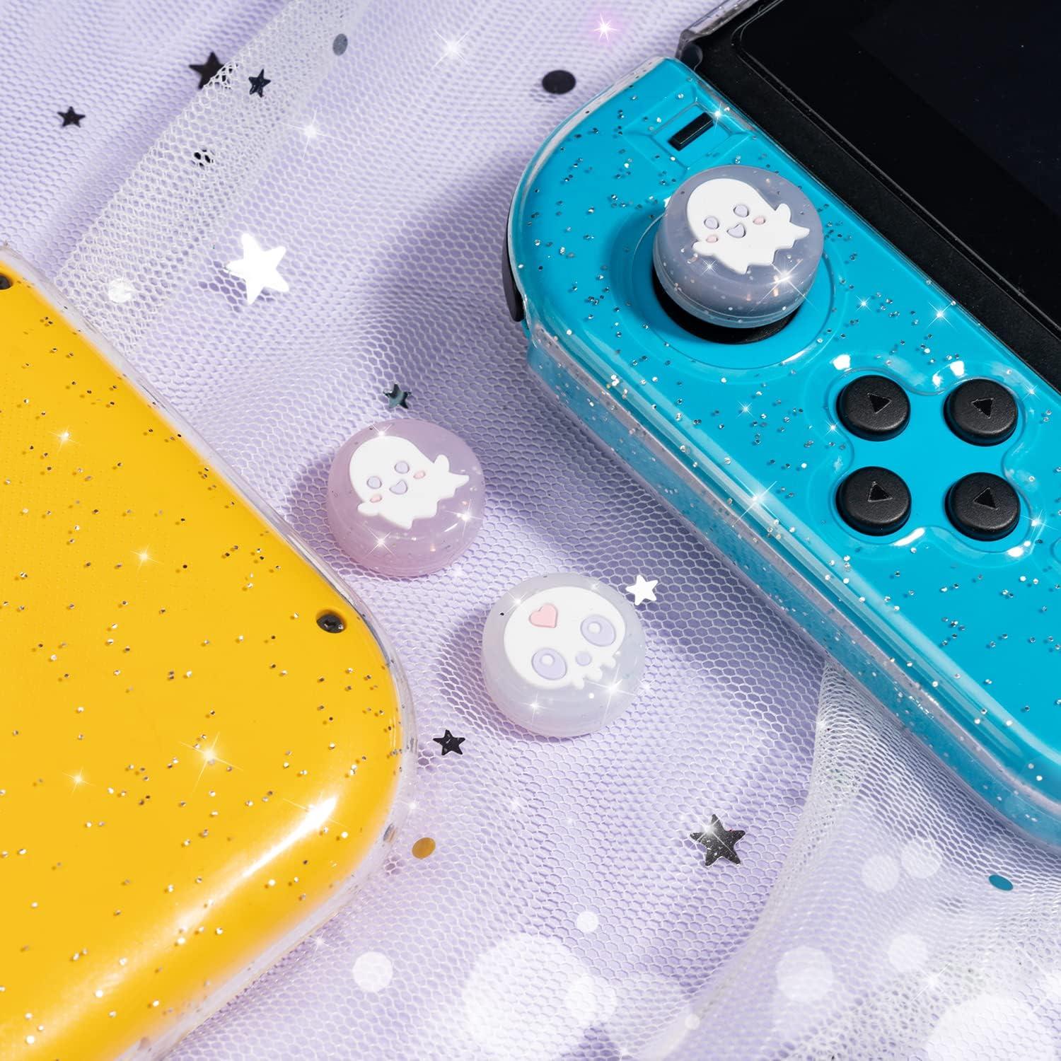 Agarres de Pulgar BelugaDesign para Nintendo Switch - 4 Piezas