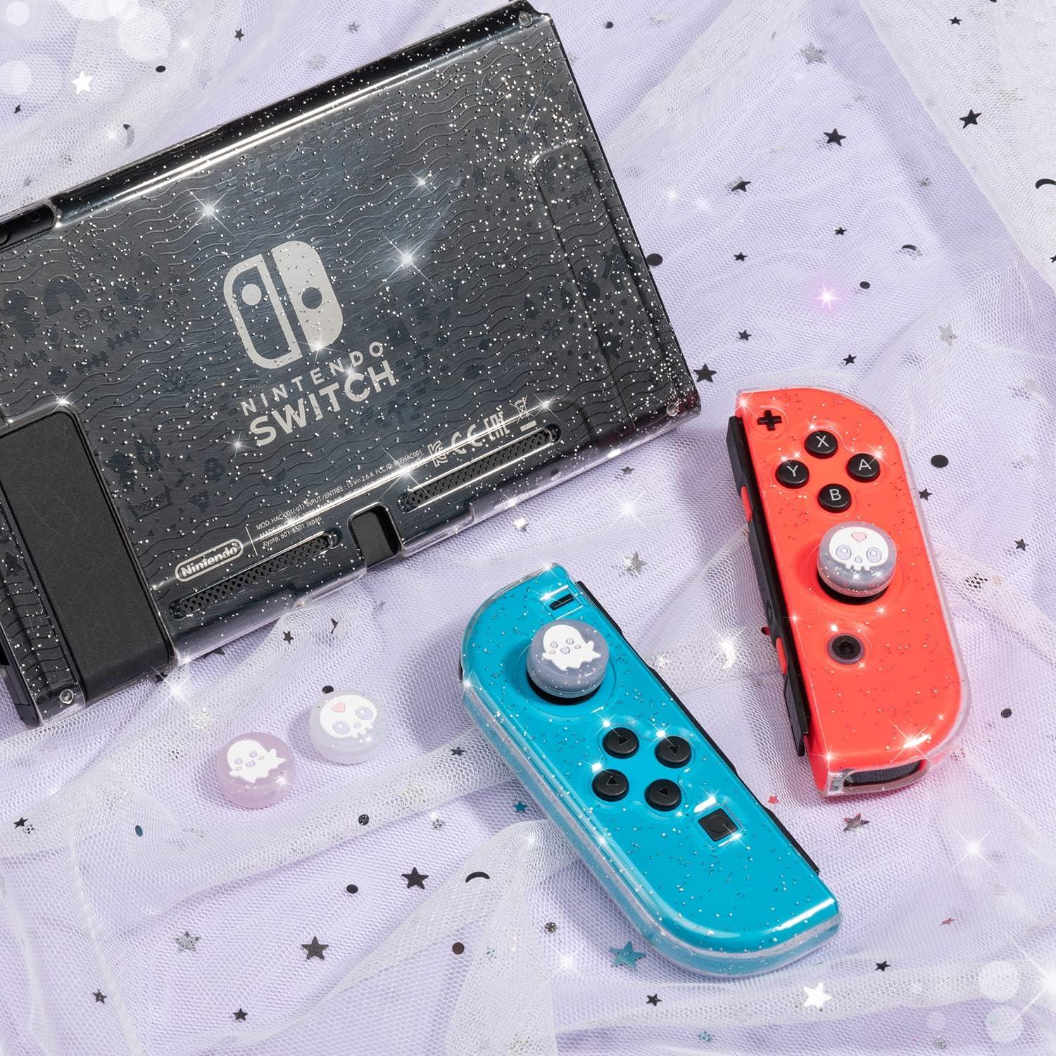 Agarres de Pulgar BelugaDesign para Nintendo Switch - 4 Piezas