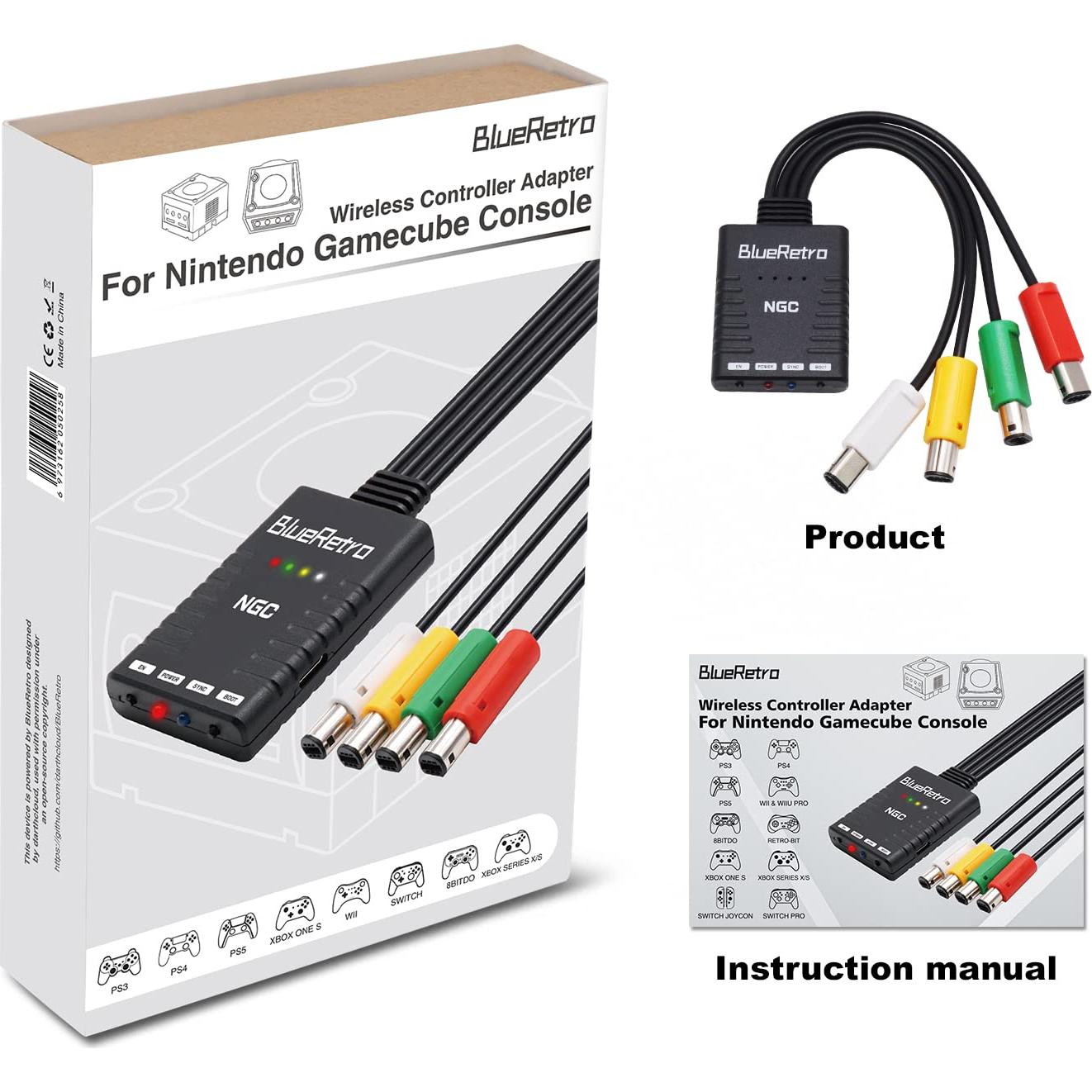 Adaptador Inalámbrico RetroScaler NGC - Compatible PS3/PS4/PS5/Xbox