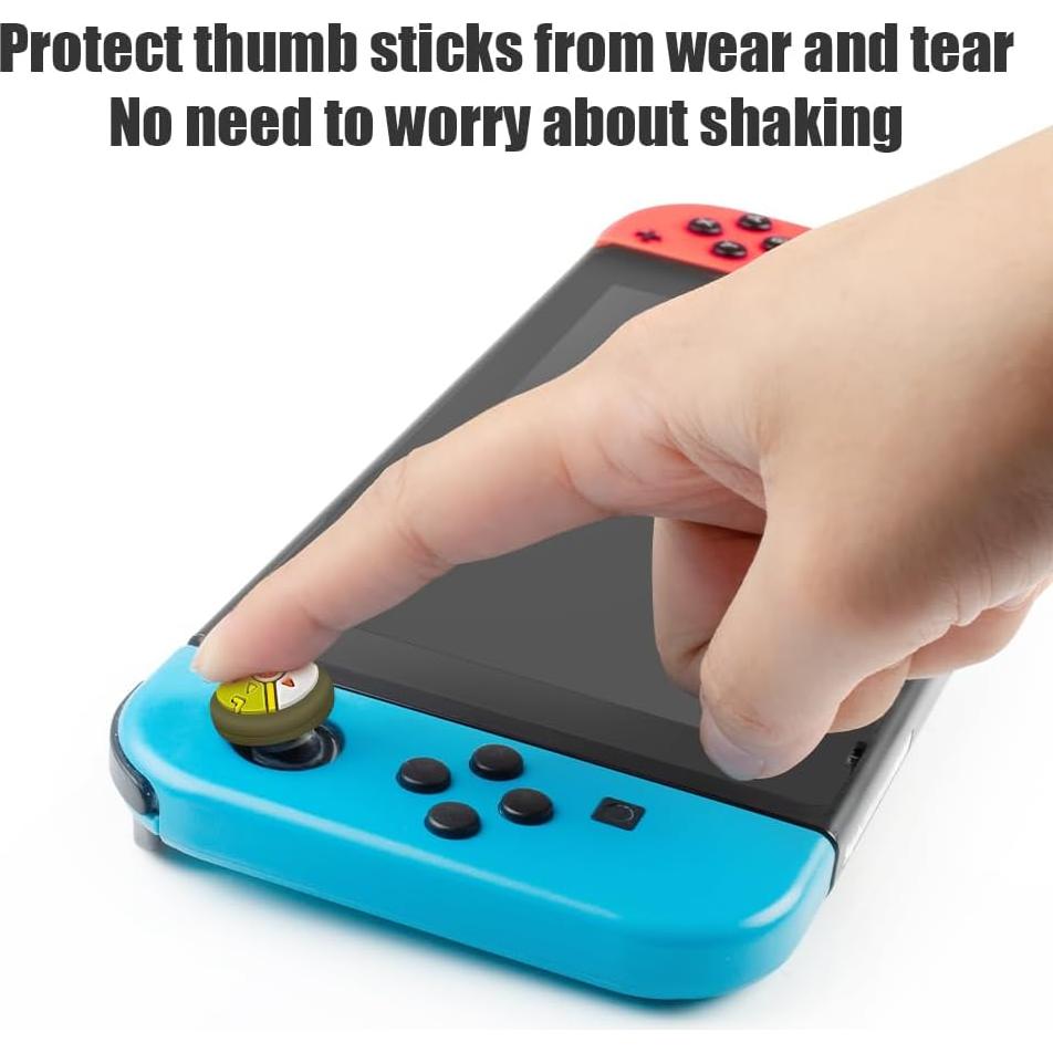 Tapas de agarre para pulgar Gabxy C-Mix para Nintendo Switch