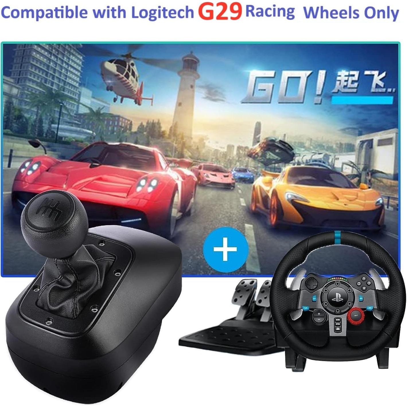 Palanca de Cambios DOYO para Logitech G29 - 6 Velocidades H