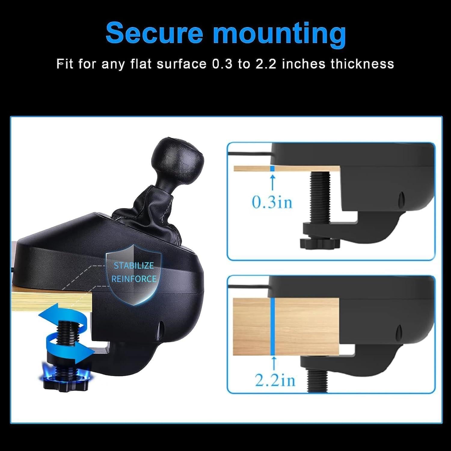 Palanca de Cambios DOYO para Logitech G29 - 6 Velocidades H