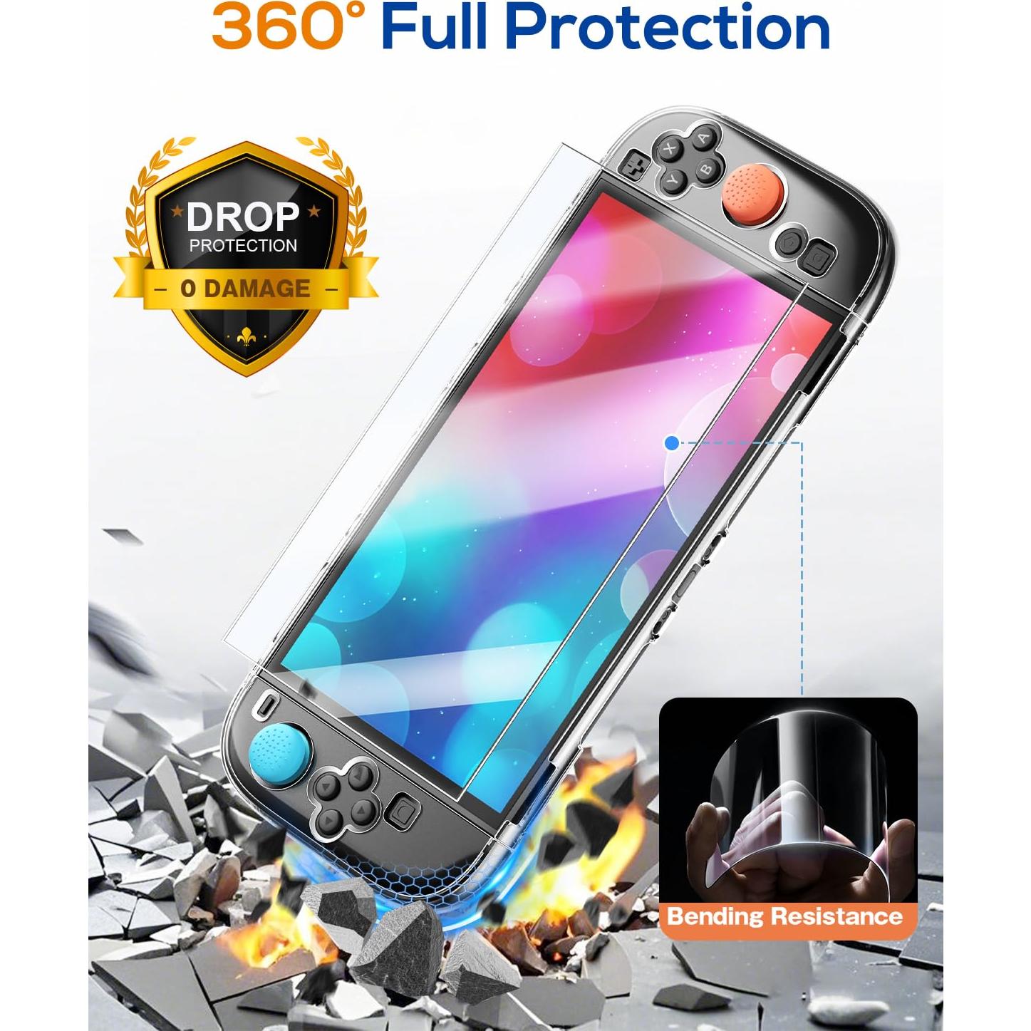 Estuche de Accesorios Nintendo Switch 2 FYOUNG con 10 Ranuras