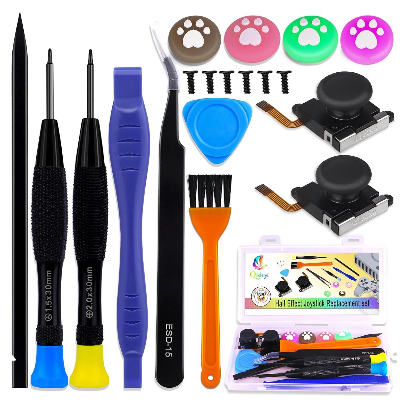 Kit de Reemplazo Joystick Qishiyi para Nintendo Switch OLED