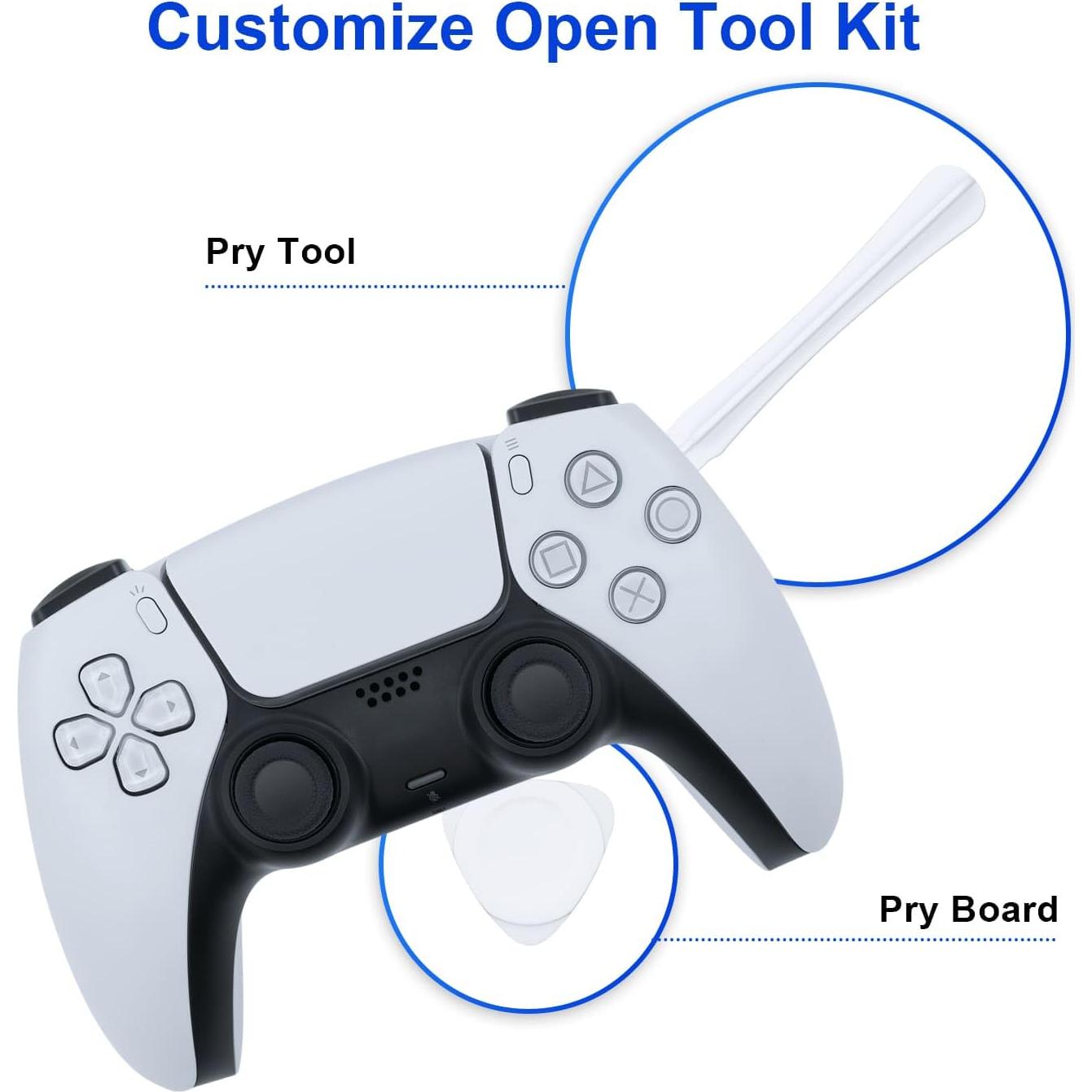 Kit de Reparación Joystick Analógico Mcbazel PS5 Efecto Hall 7 en 1