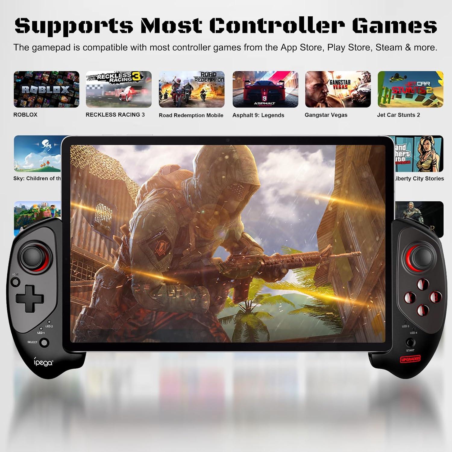 Controlador Inalámbrico Joso para iPad y Android, Bluetooth 5.0