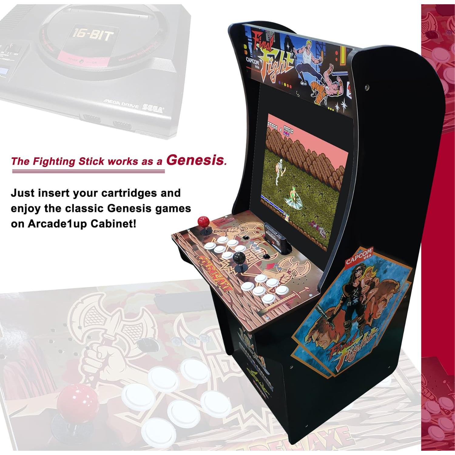 Fighting Stick IntecGaming para Arcade1Up - Consola Sega Genesis