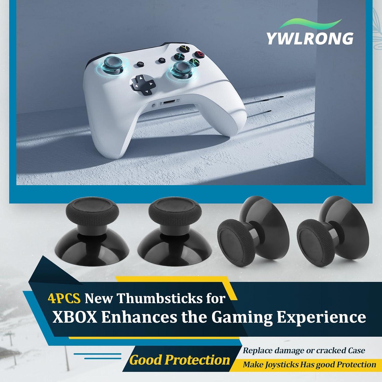 4 Joysticks Electromagnéticos TMR para Xbox One S/X YWLRONG